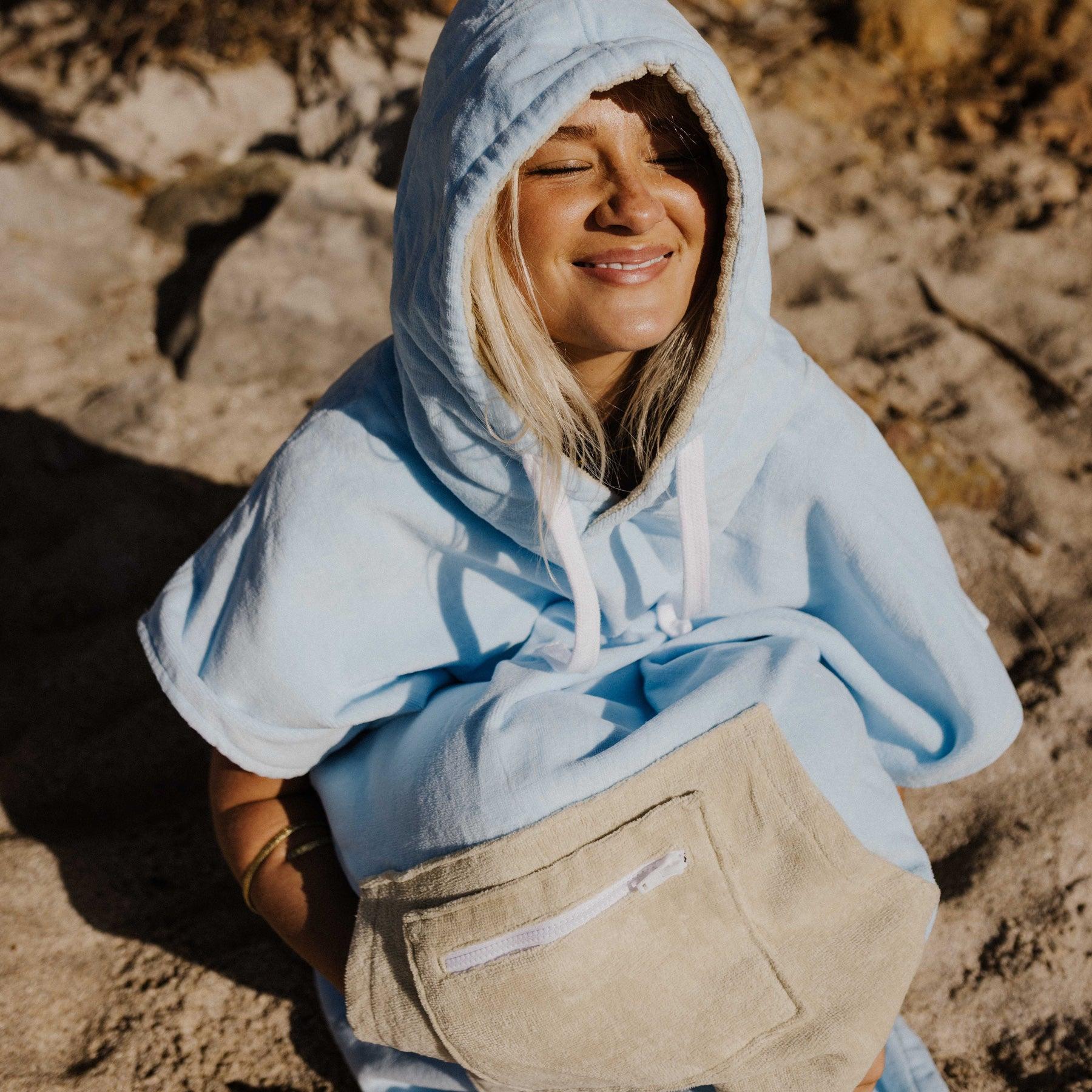Ladies Daydream Hooded Poncho