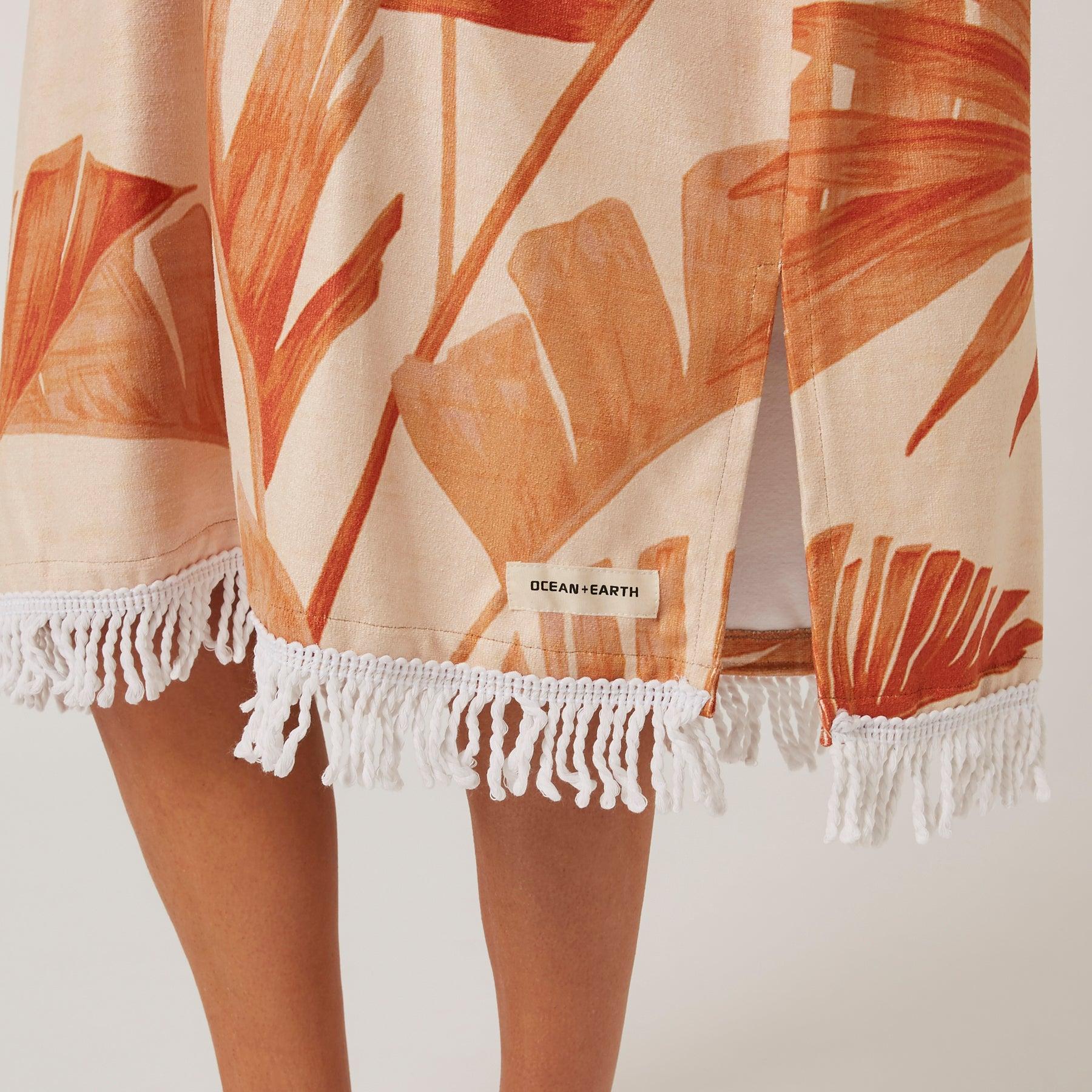 Palm Zip Hooded Poncho