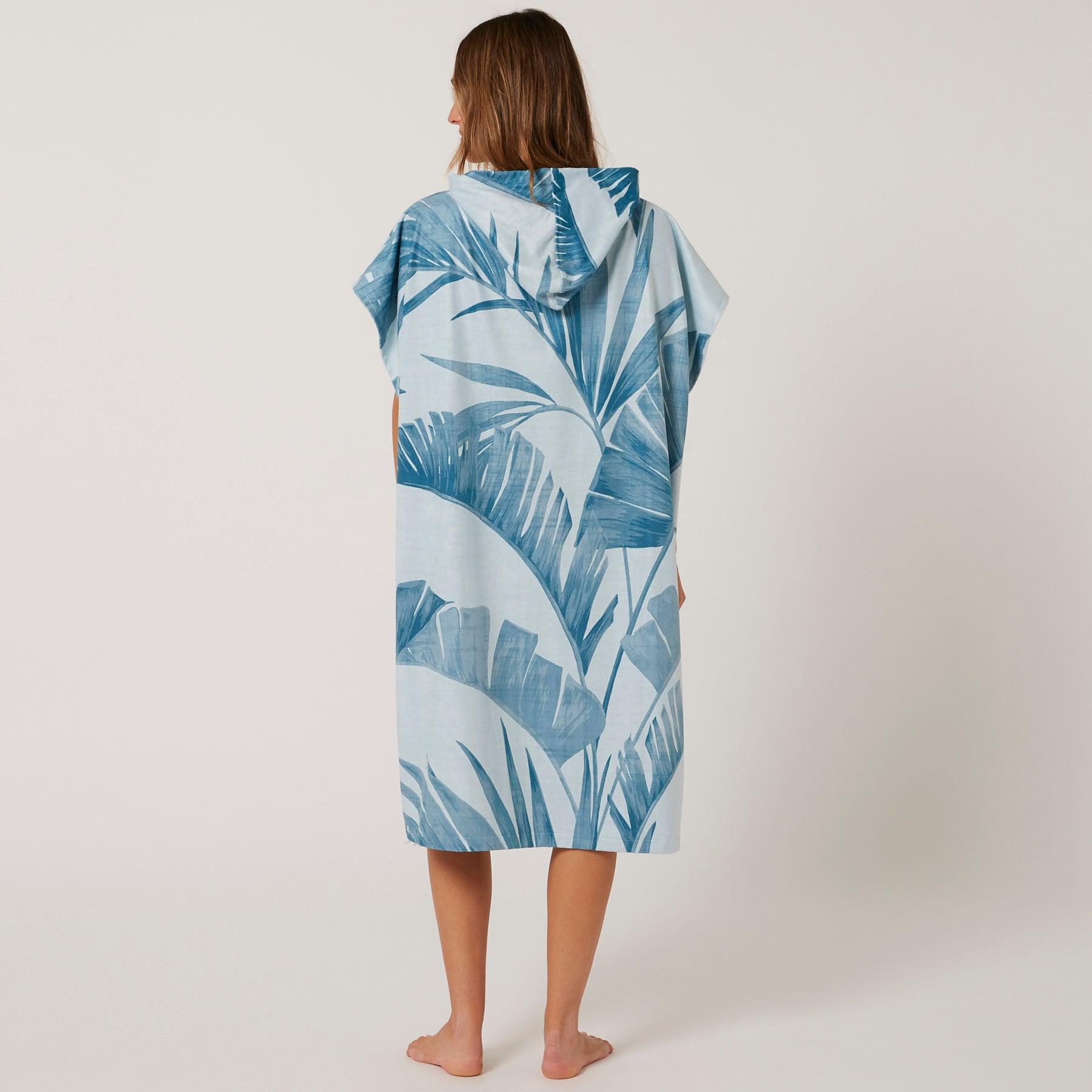 Palm Zip Hooded Poncho