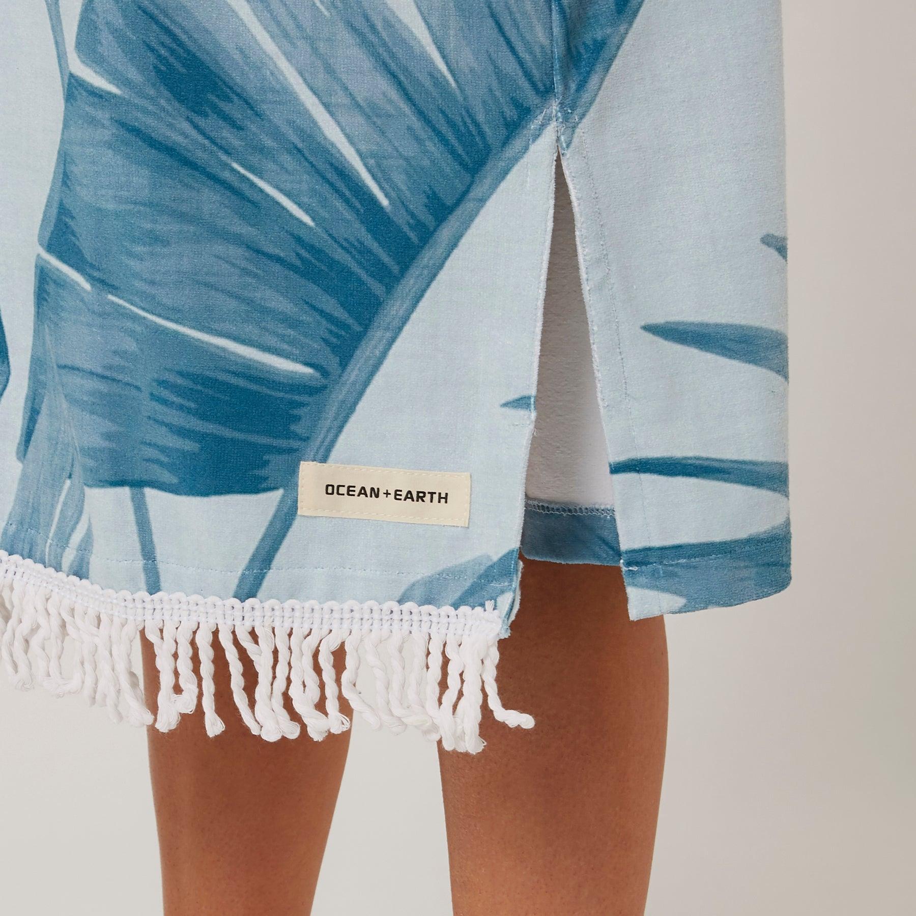 Palm Zip Hooded Poncho