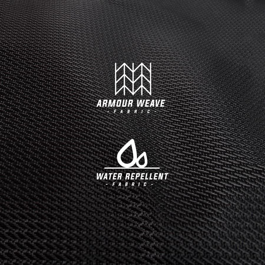 Armour weave fabric close-up