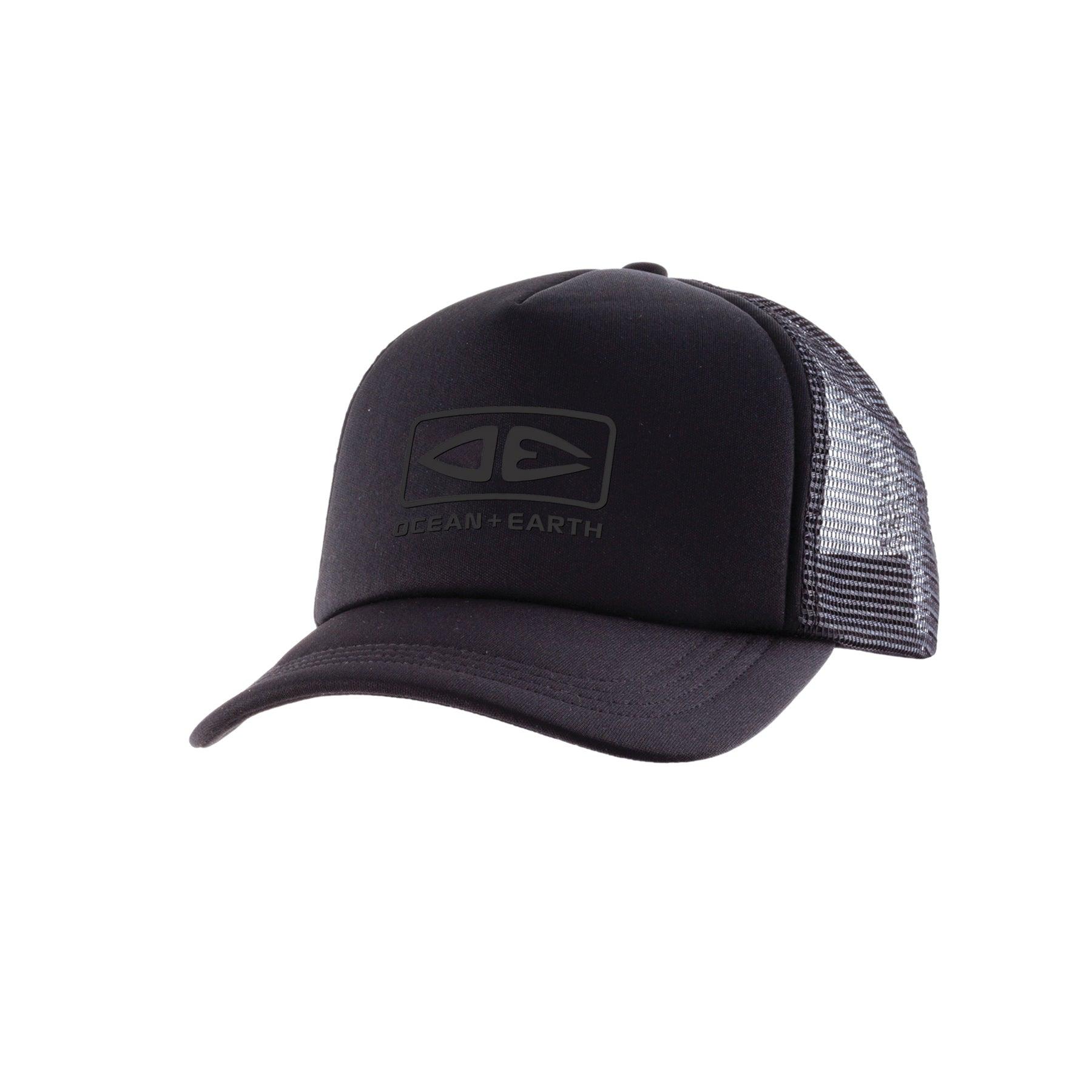 Black cap front view