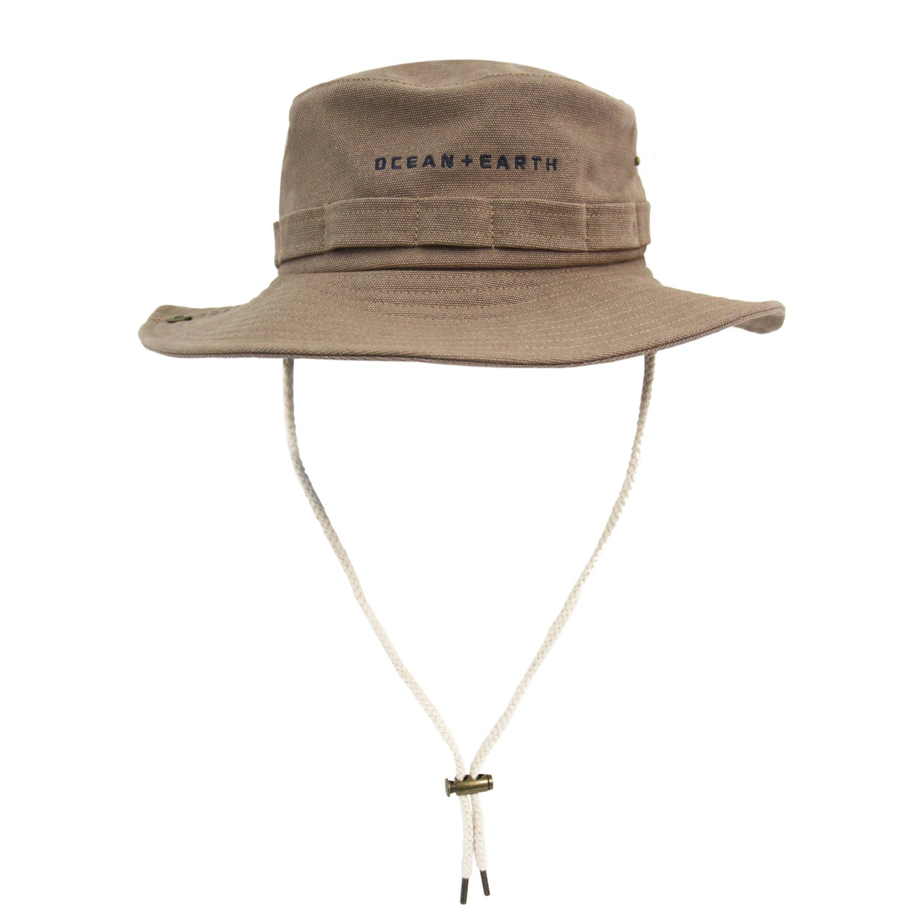 Wide Brim Hat Front View