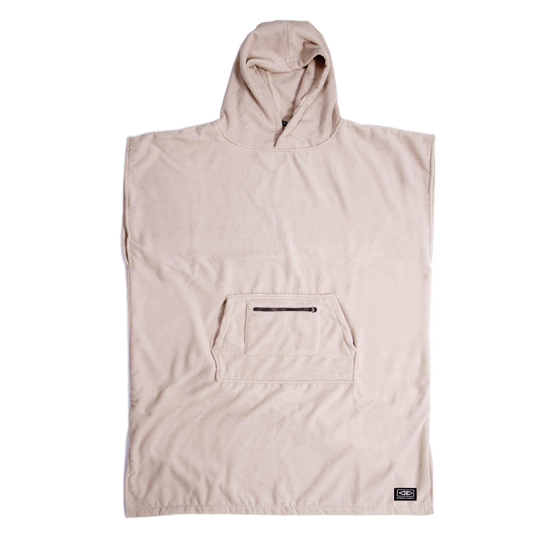 Poncho Towel | Mens Lightweight Hooded | Ocean and Earth