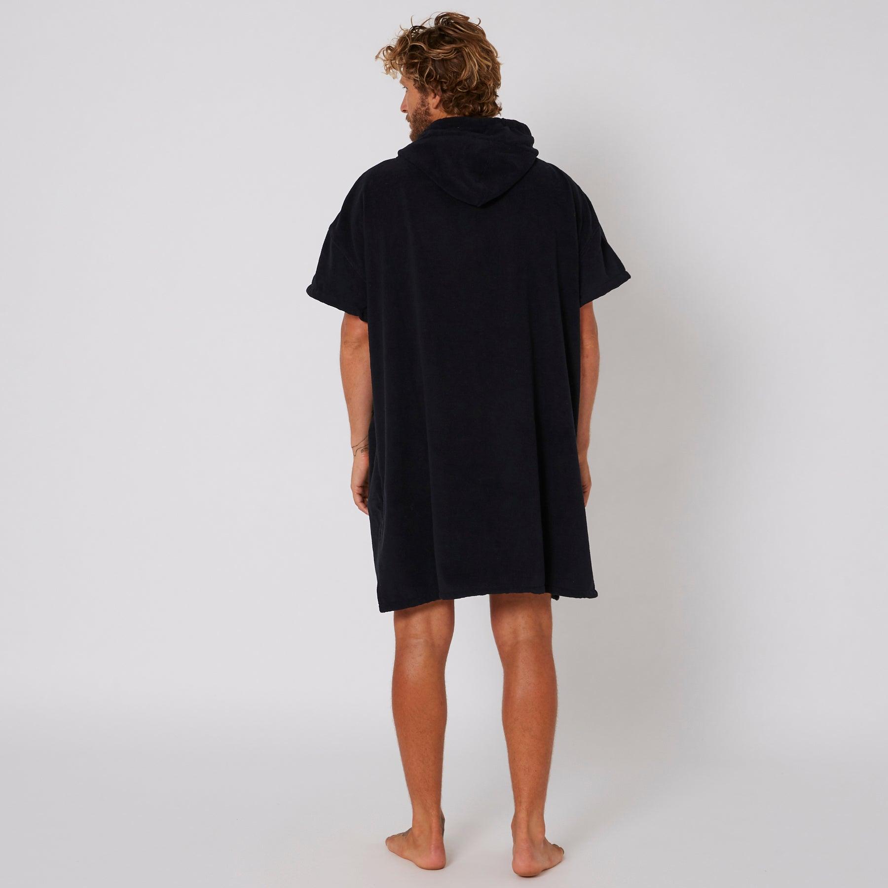 Back view of poncho