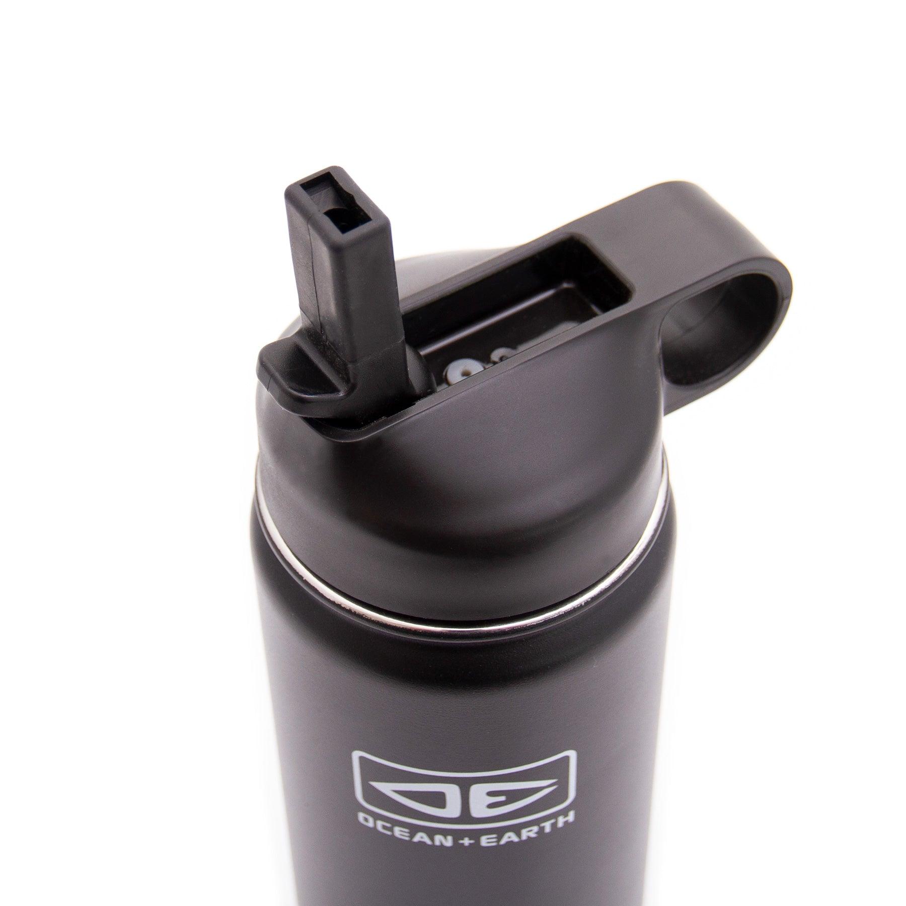 Black Flip Lid Close-up