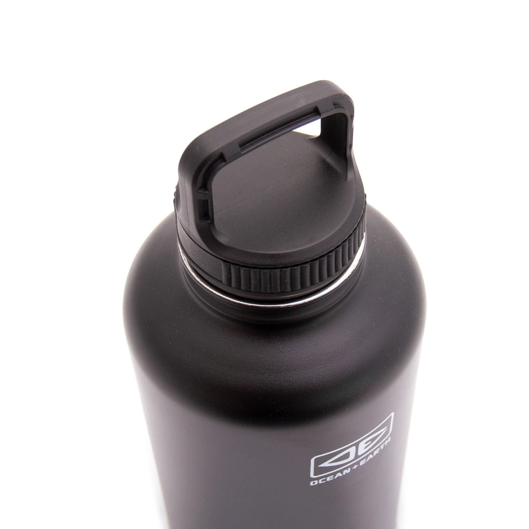 Insulated Water Bottle - 1.9L - Black Cap Detail