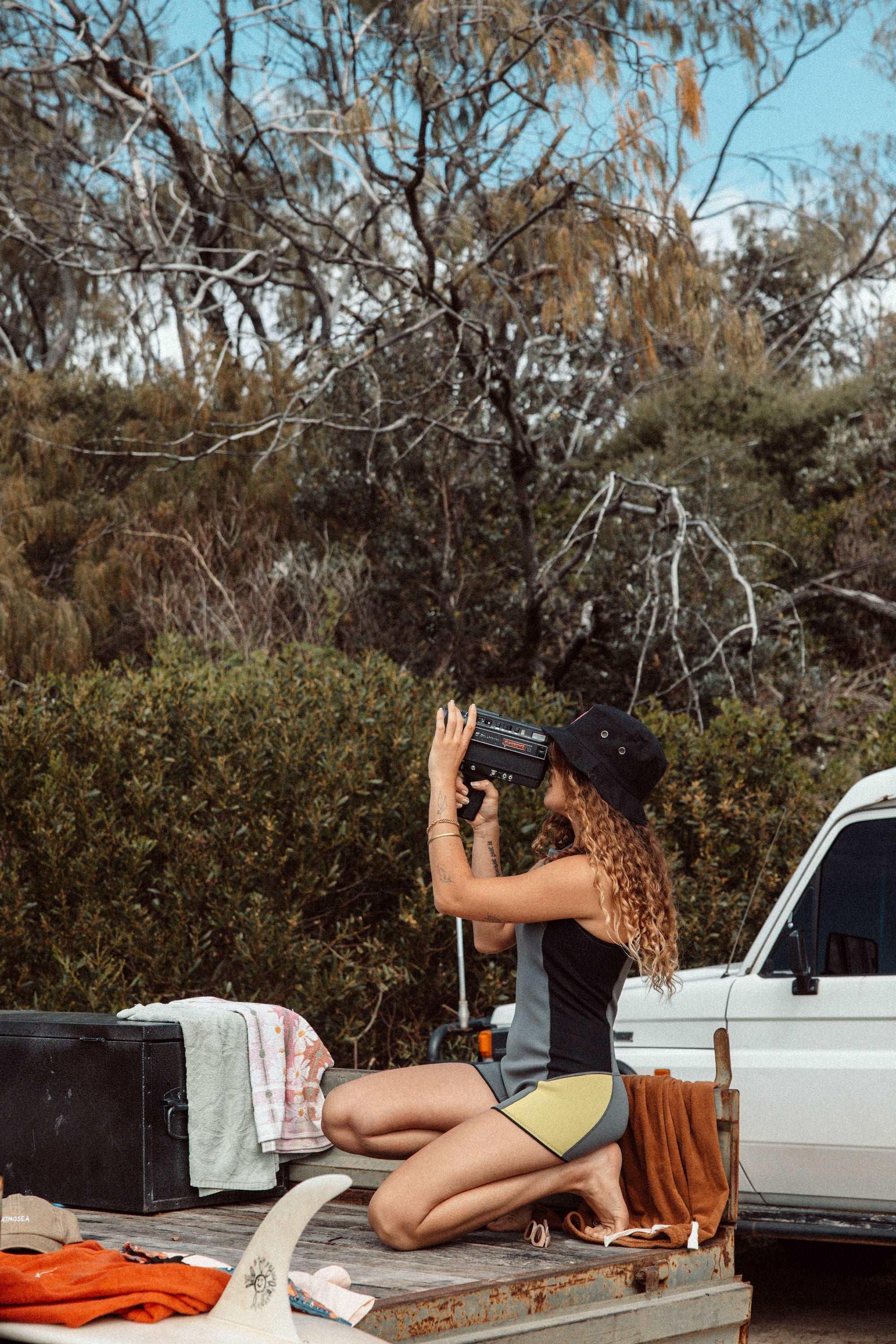 Duplicate Image of Hemp Bucket Surf Hat