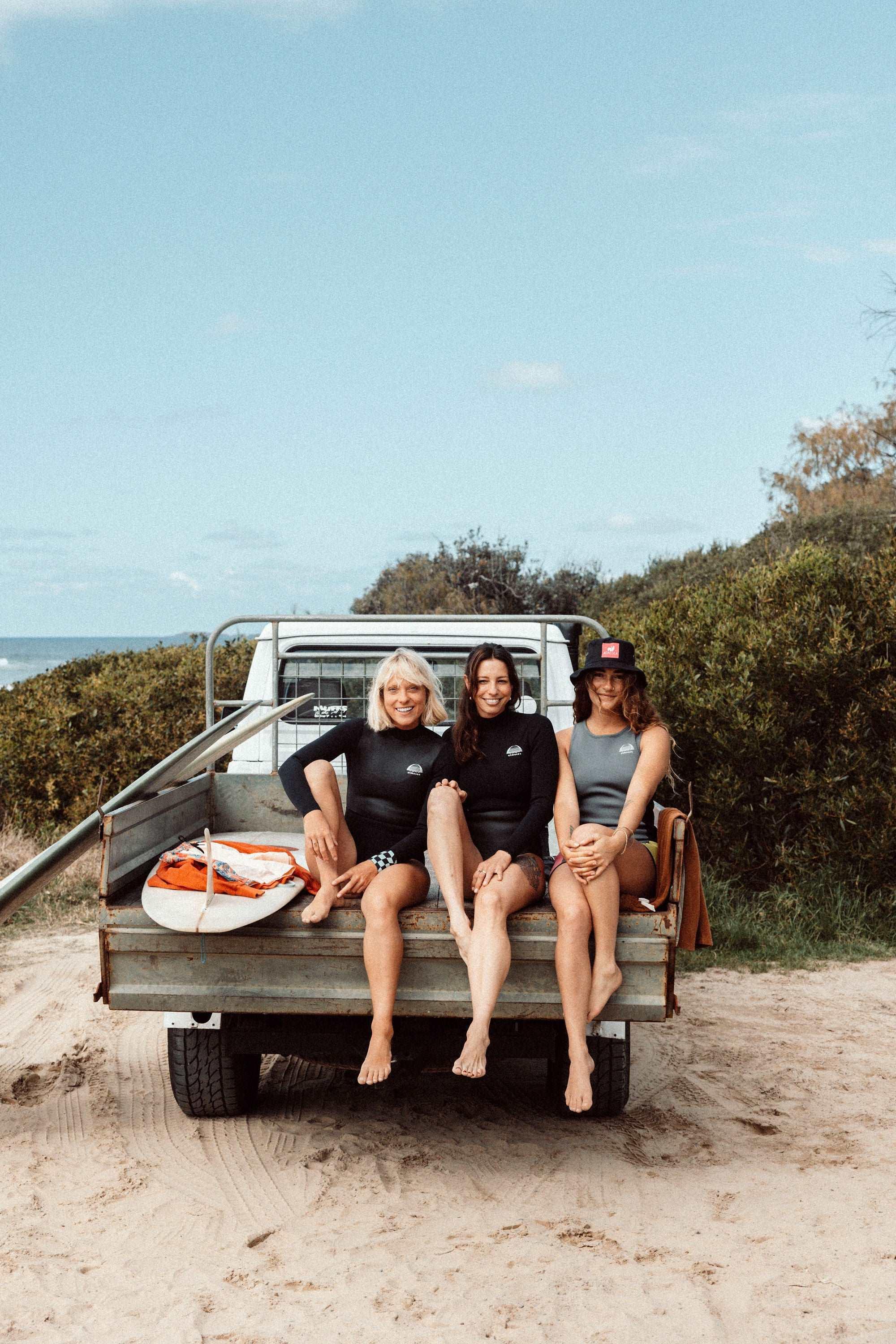 Lifestyle Image with Hemp Bucket Surf Hat