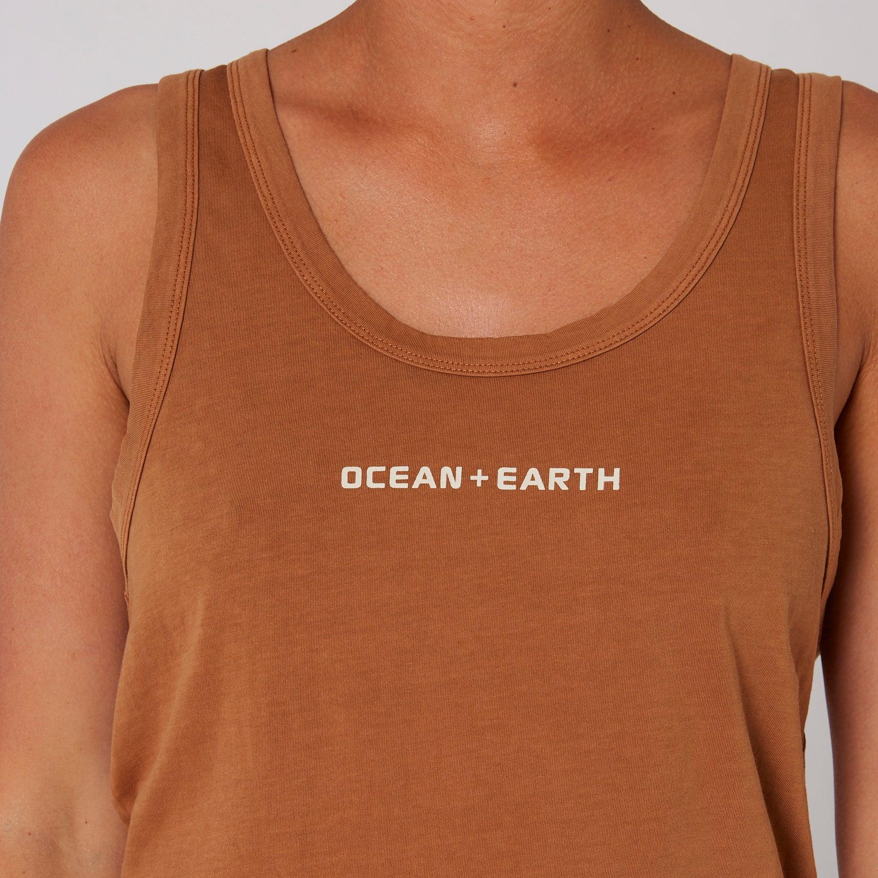 Caramel tank front view