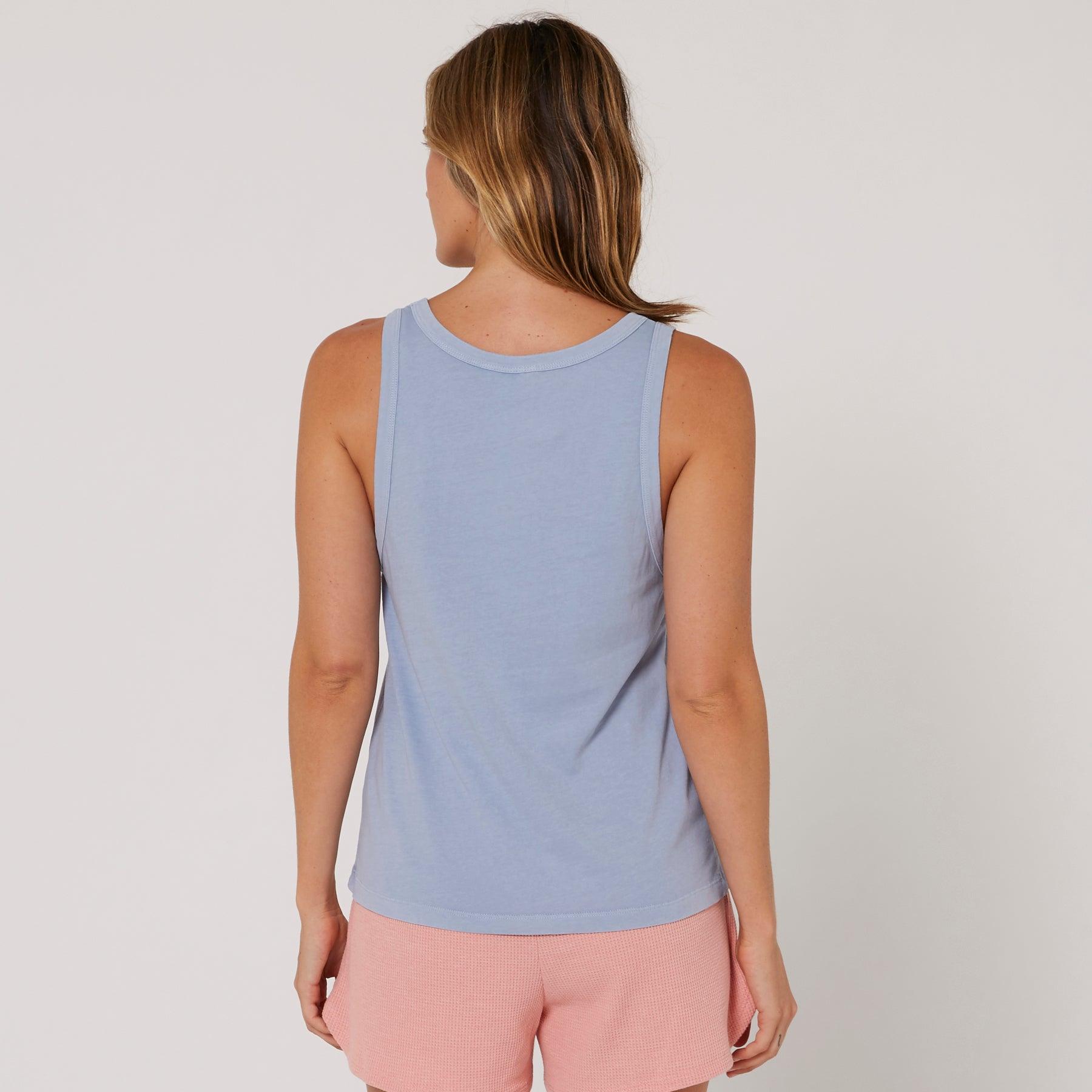 Atlantic Blue tank side view 2