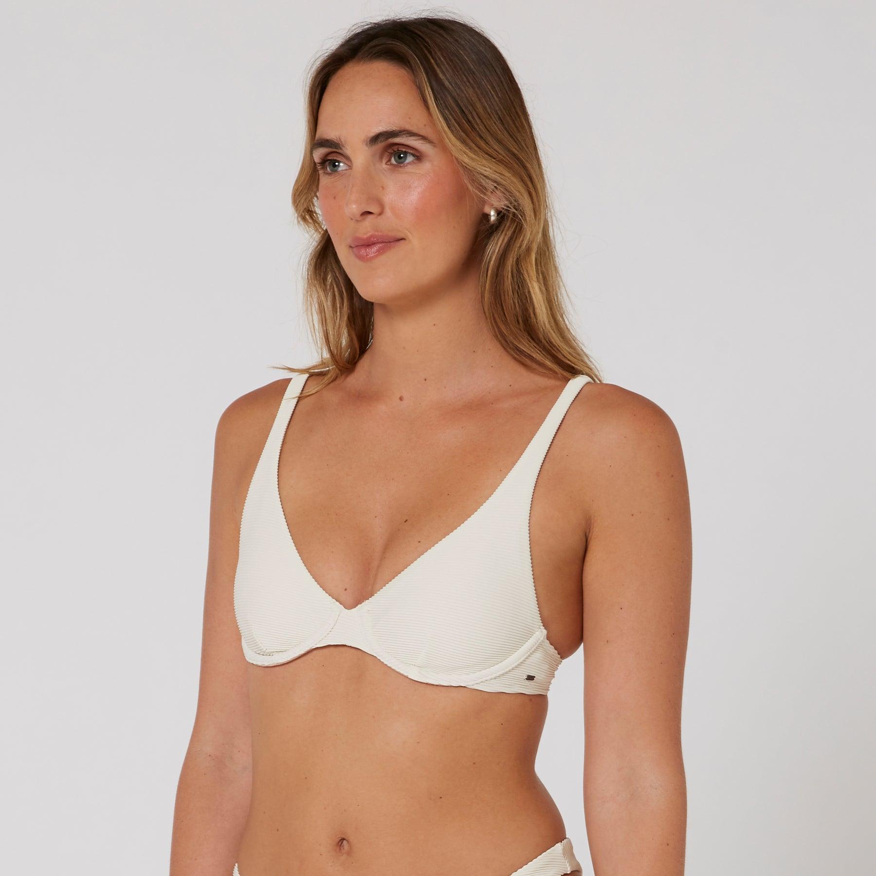 Hyams-Rib Bra Bikini Top
