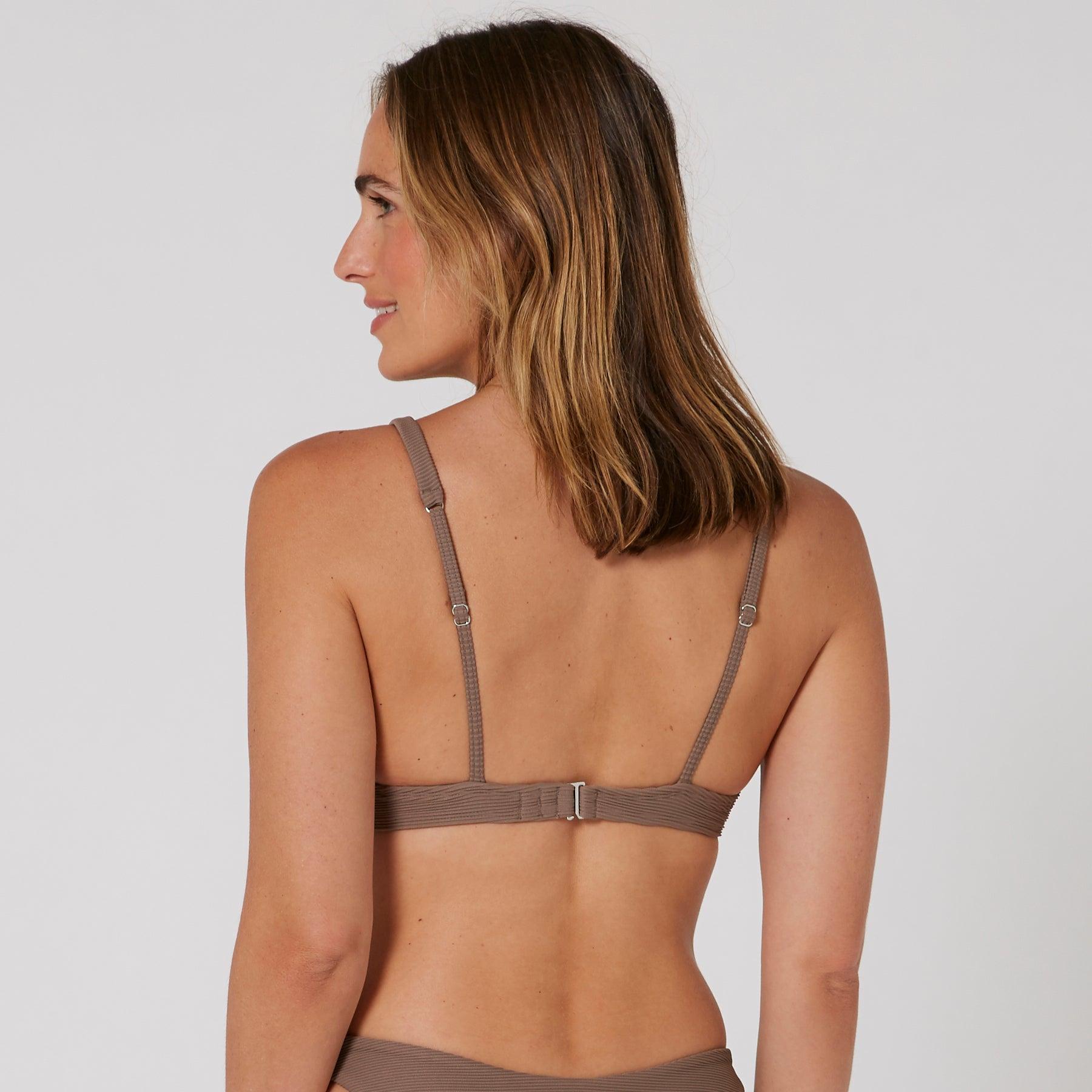 Hyams-Rib Bra Bikini Top