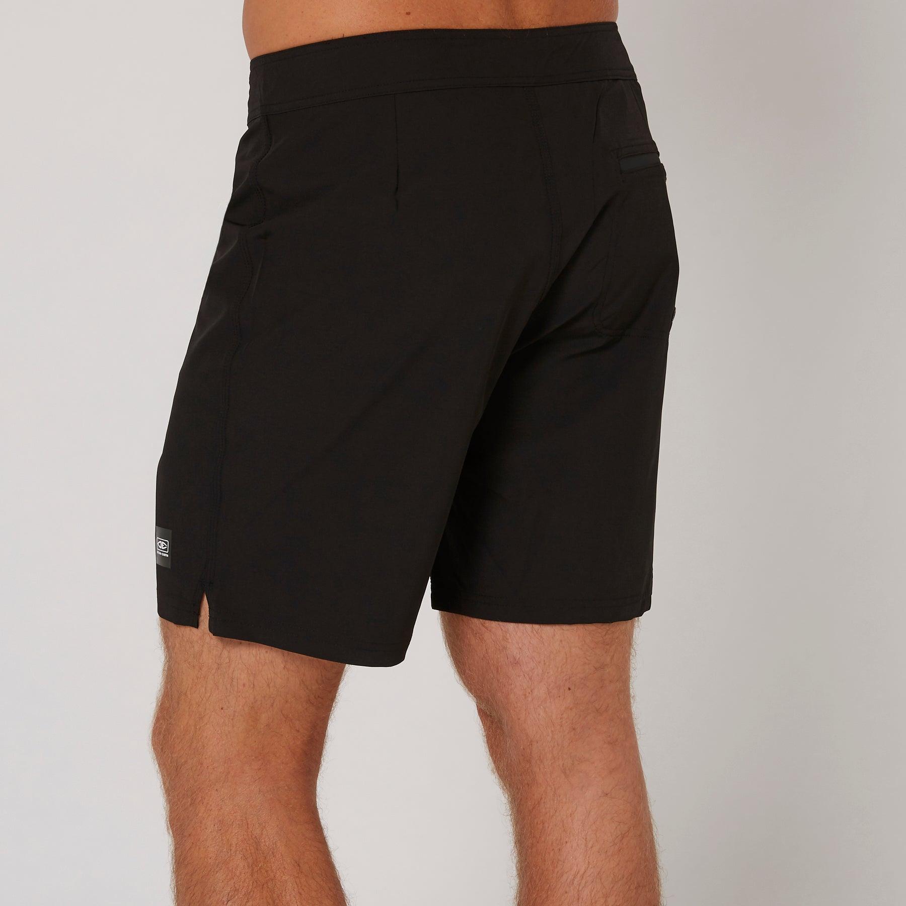 Front view Black shorts