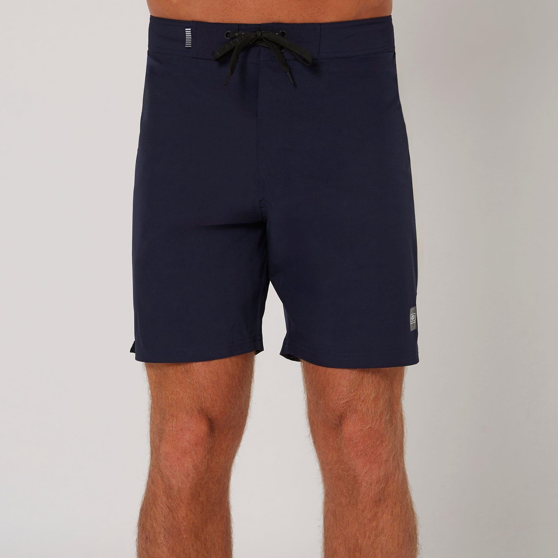 Front view Navy shorts