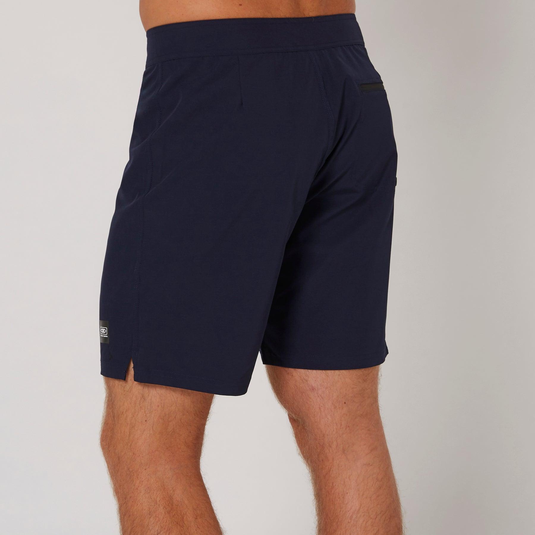 Back view Navy shorts