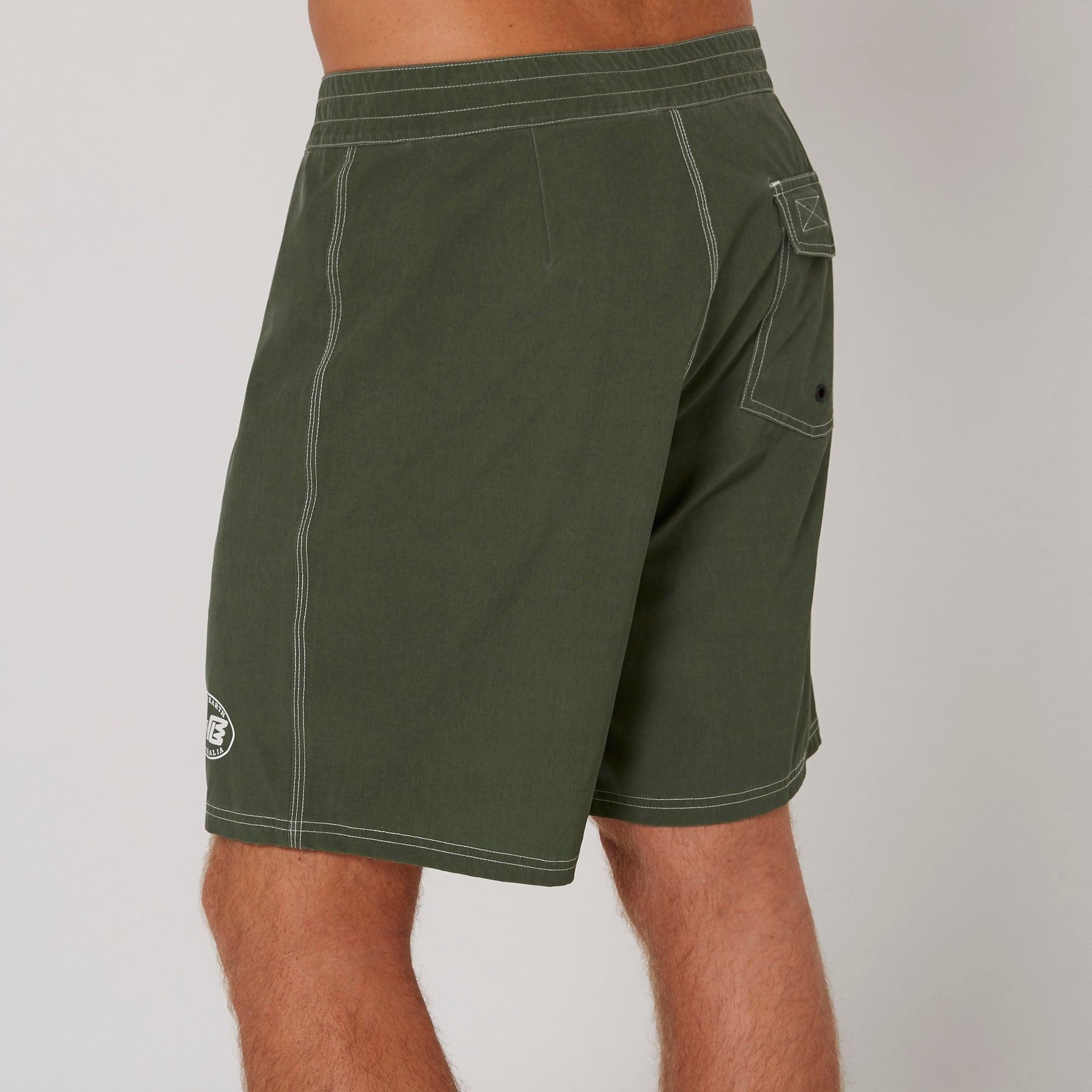 Back view forest boardshort