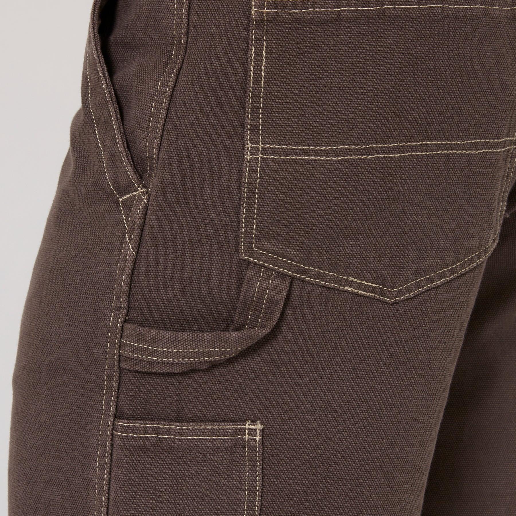 Full view of grey shorts