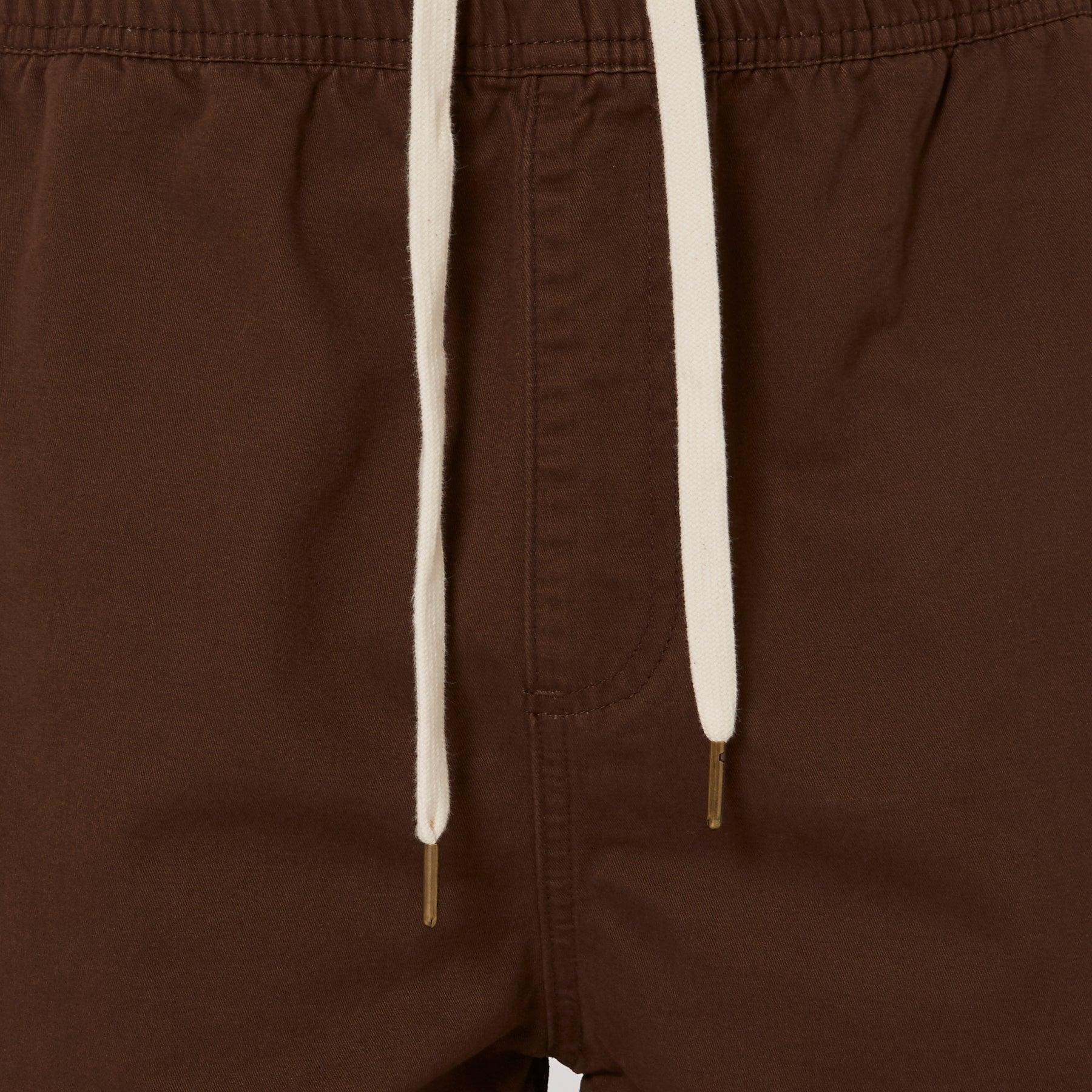 Drawstring detail Brown