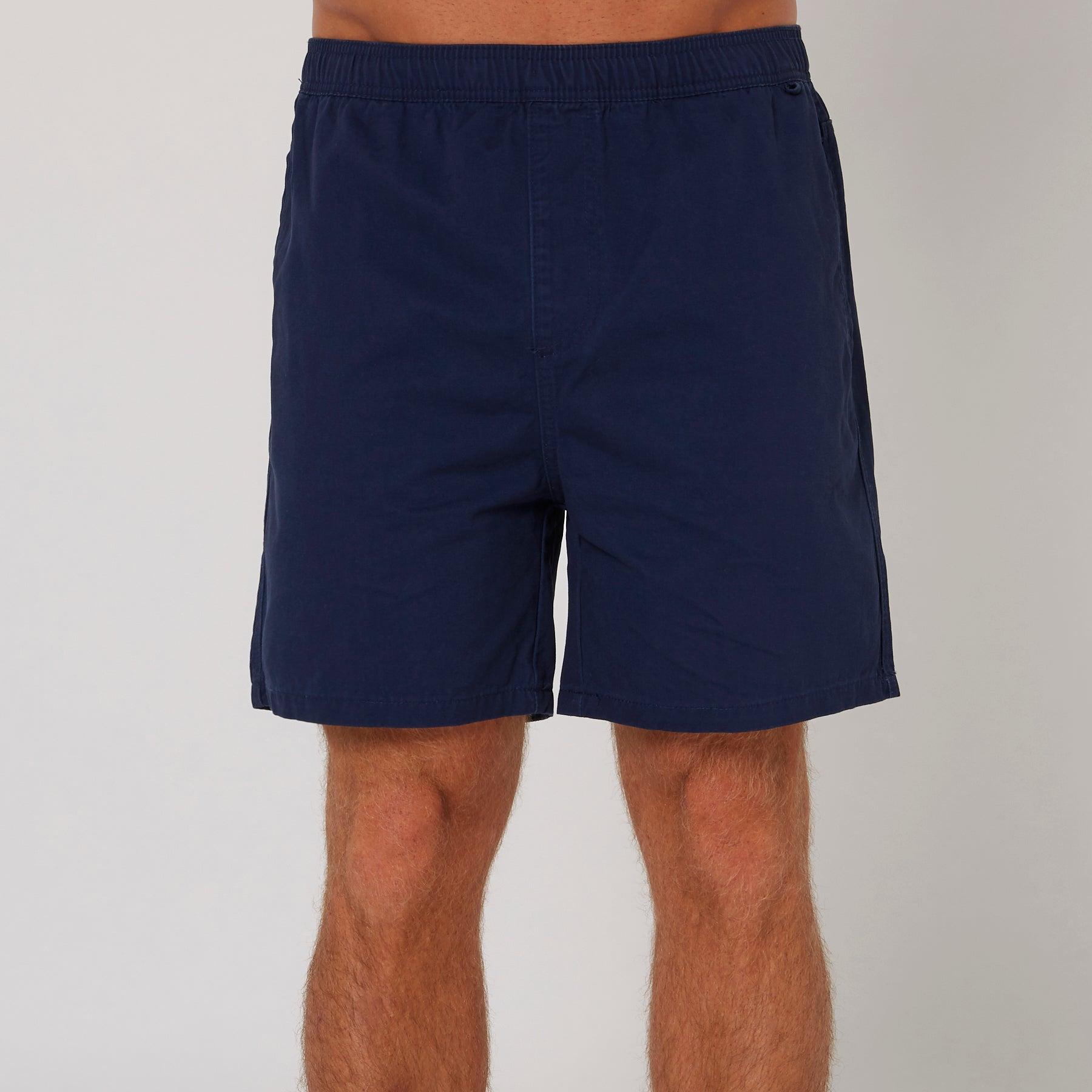 Front view Navy shorts