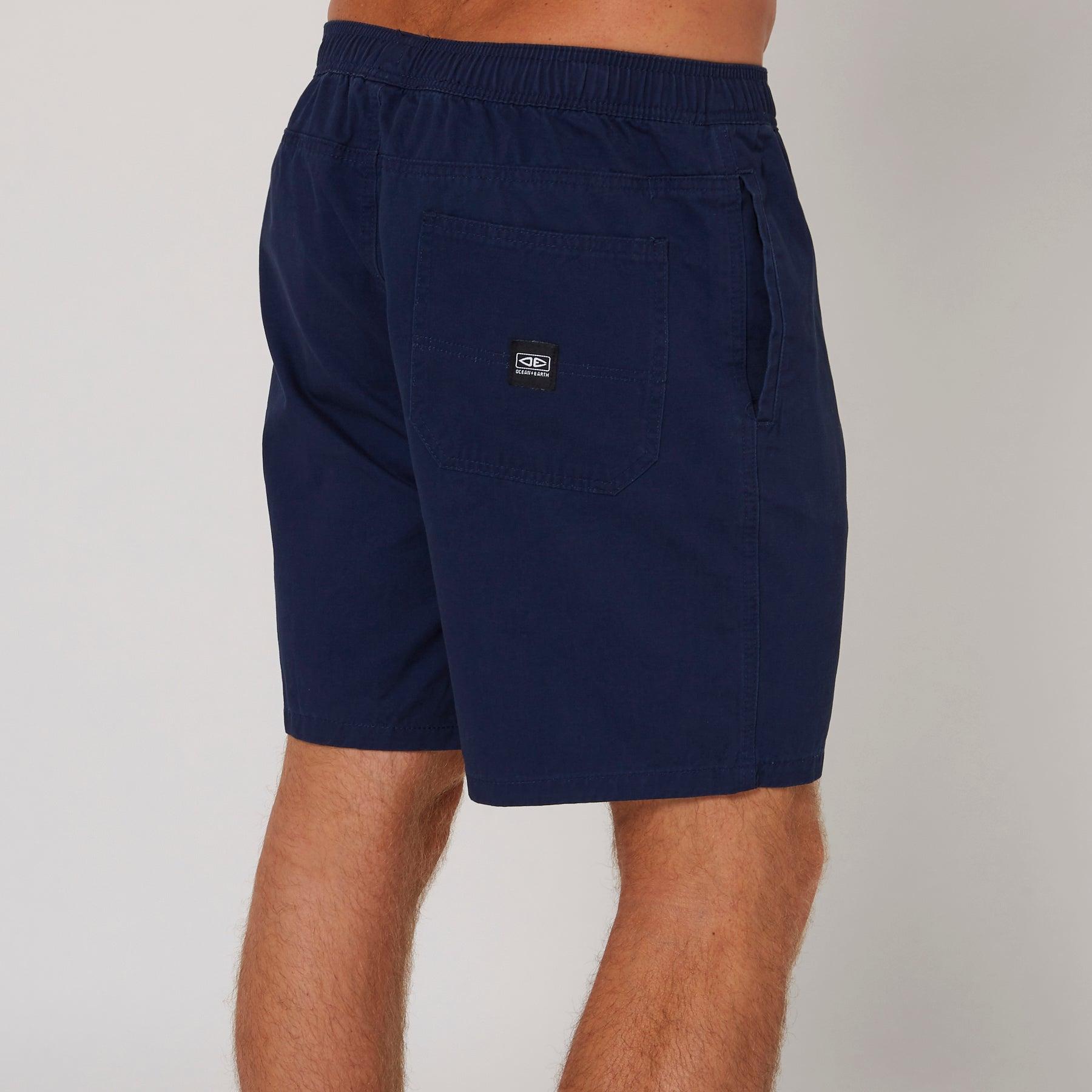 Back view Navy shorts