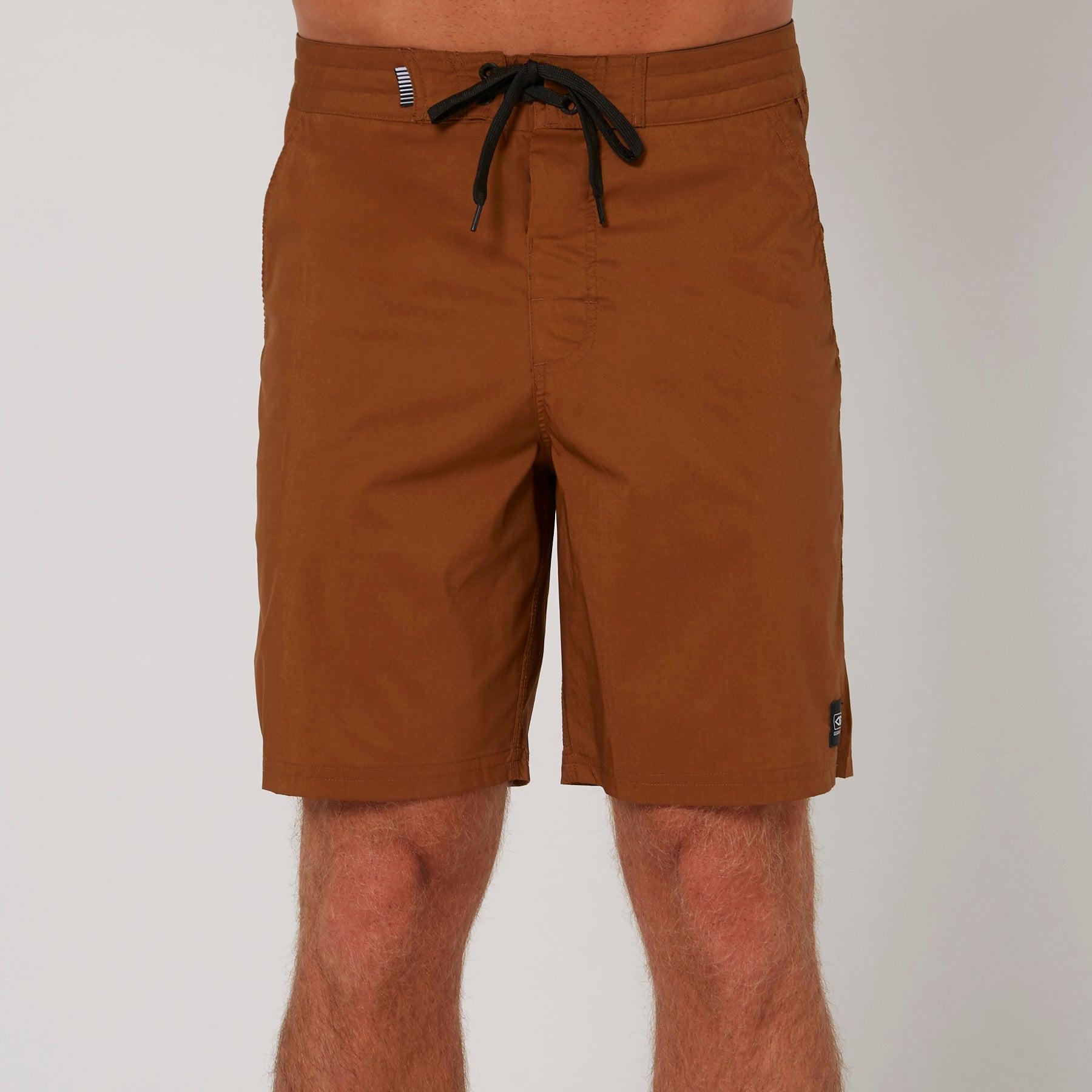Front view tobacco boardshort