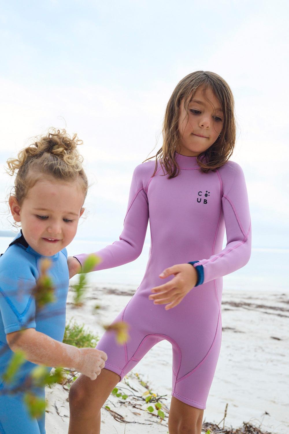 Long Sleeve Springsuit - Fuchsia
