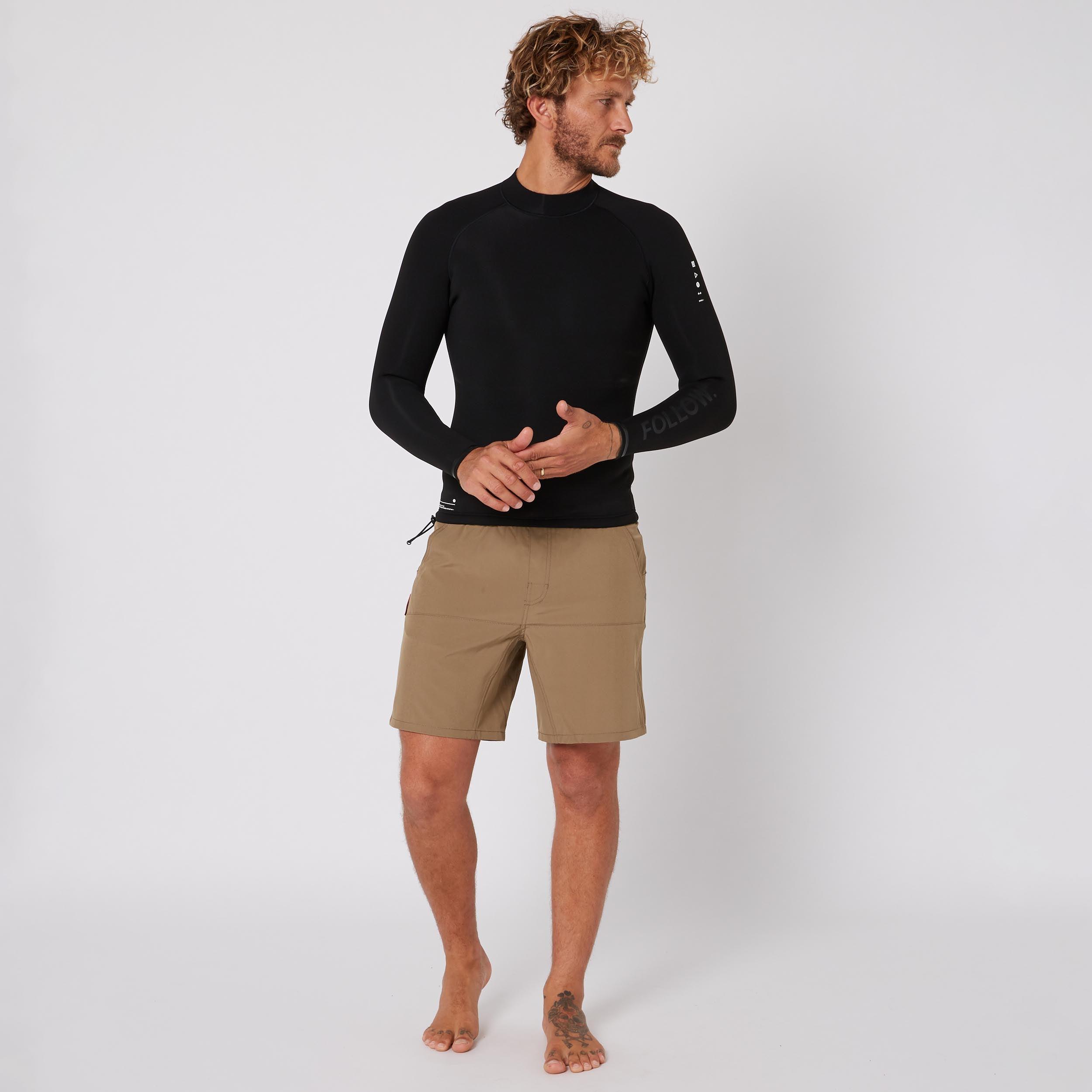 Follow P1 Ocena 1mm Wetty Top - Black