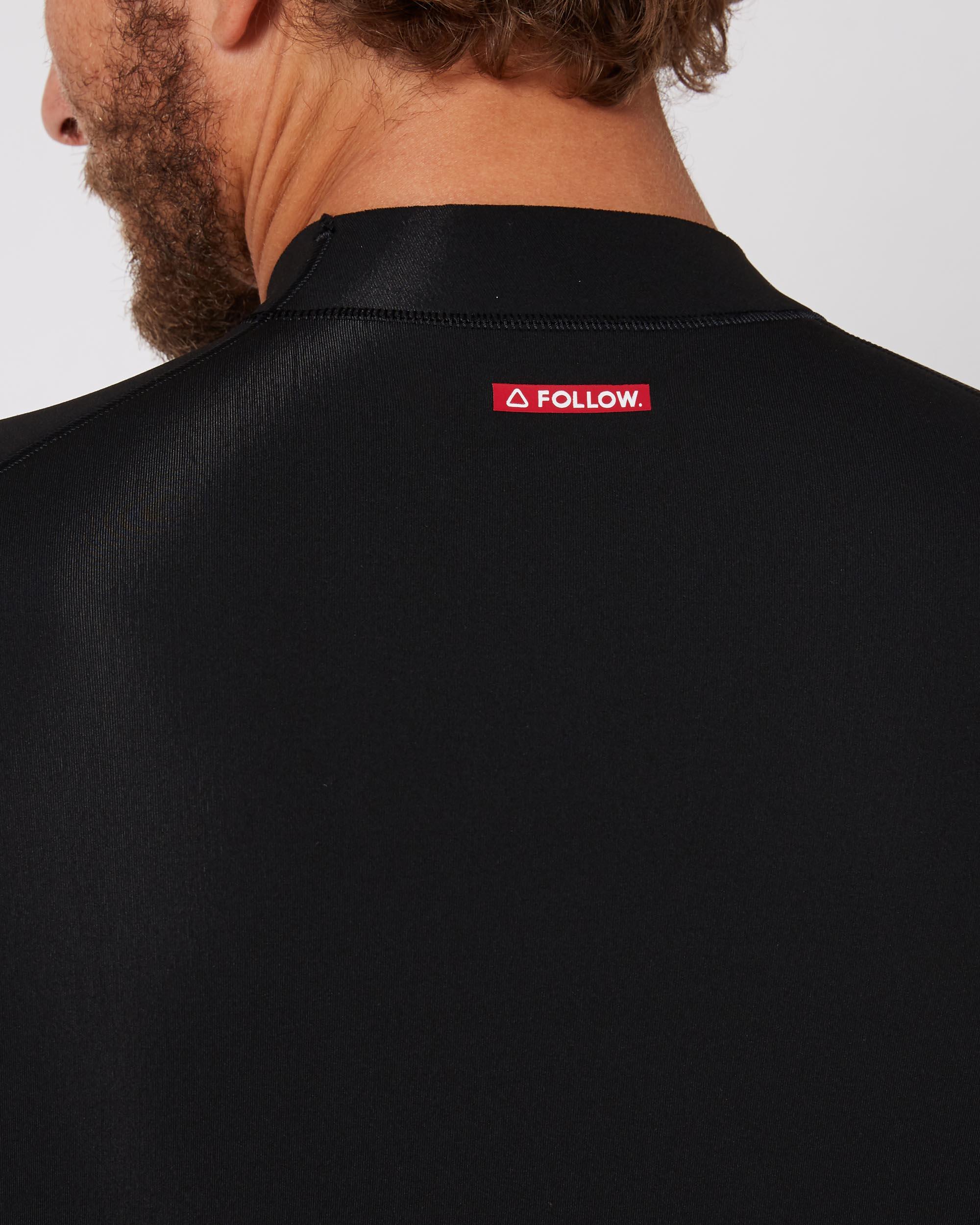 Follow P1 Ocena 2mm Wetty Top - Black