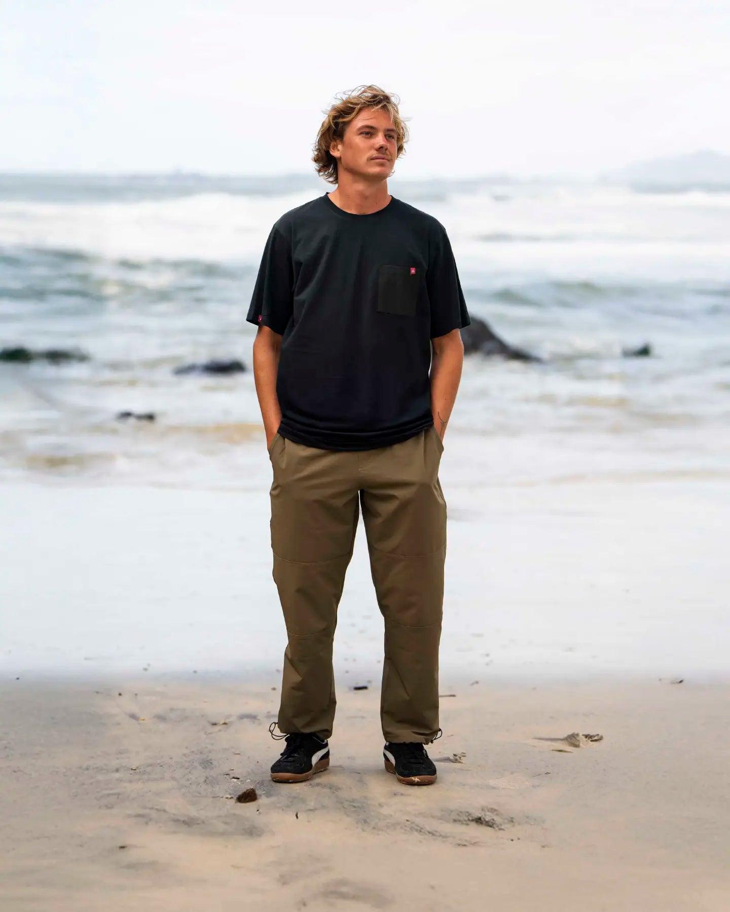 Follow Tech Pocket Tee - Black 2