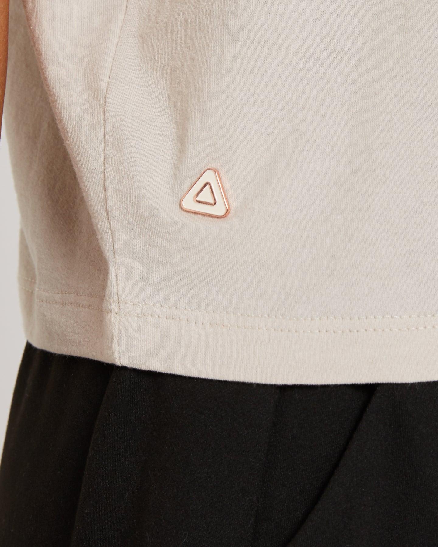 Follow Rhea Oversized Tee - Sand 8