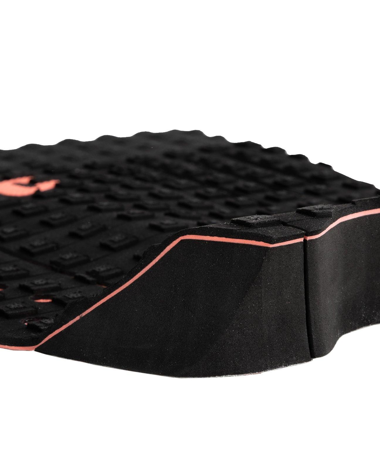 Close-up of black traction pad