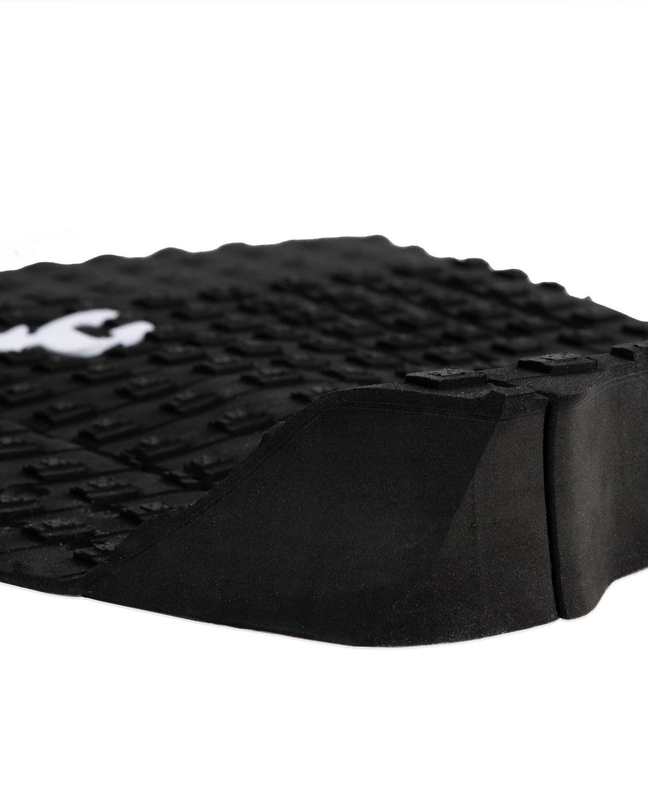Close-up of black traction pattern