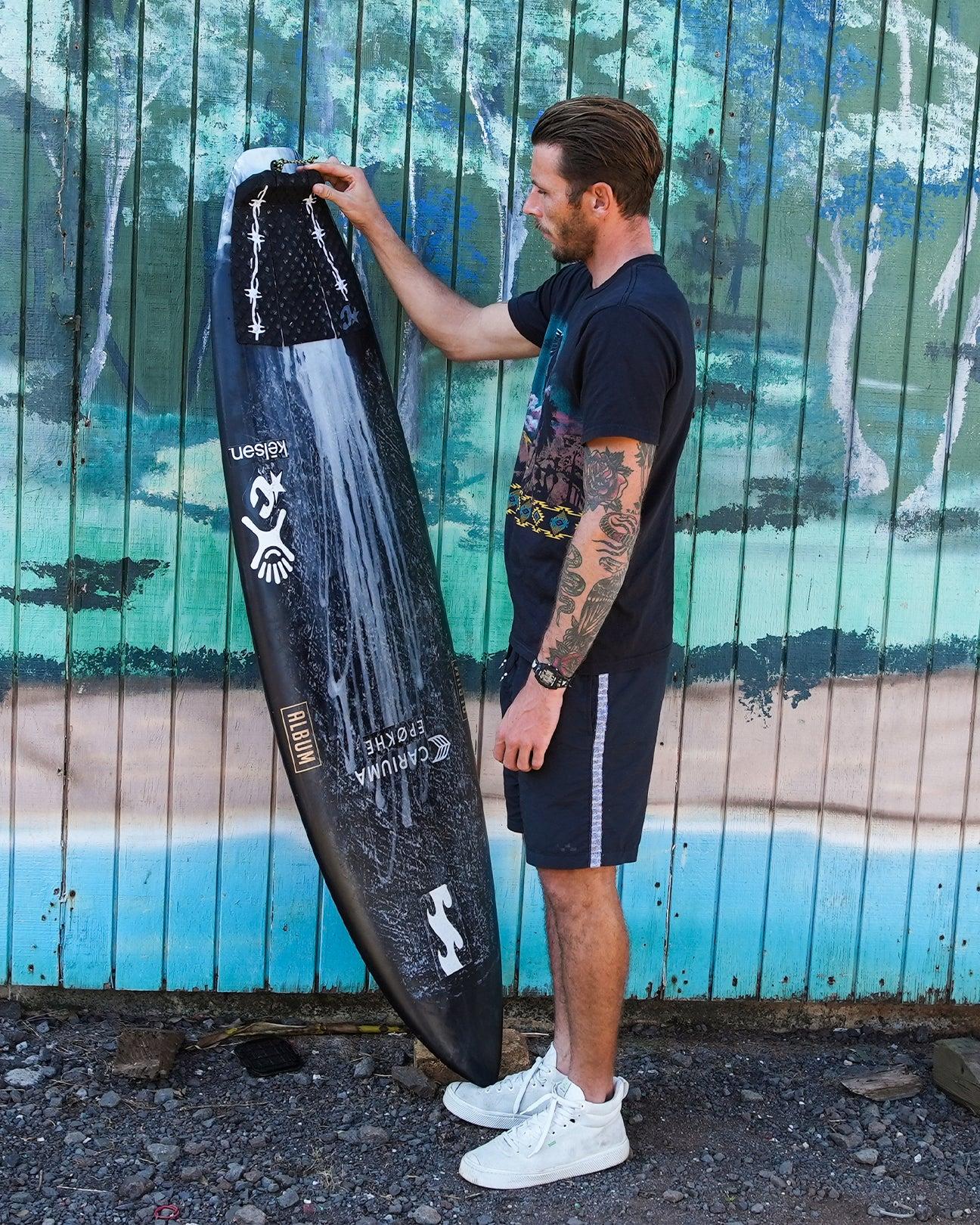 Lifestyle Image with Surfboard