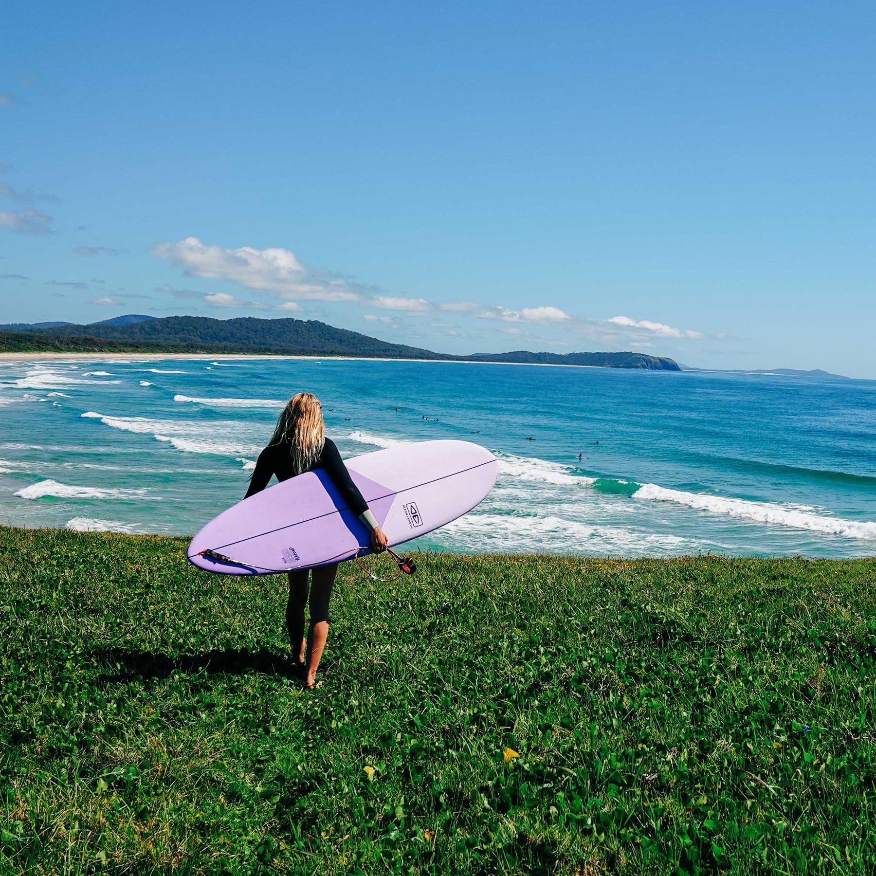 Lifestyle Image with Violet Board
