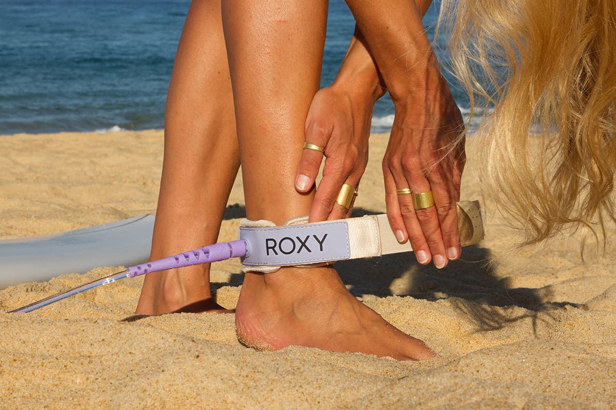 Roxy Lohifushi 7ft Leash / Legrope - Purple