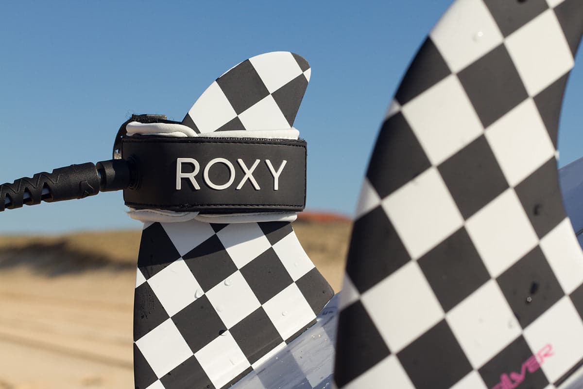 Roxy Queen Longboard Ankle 9ft Leash / Legrope - Black