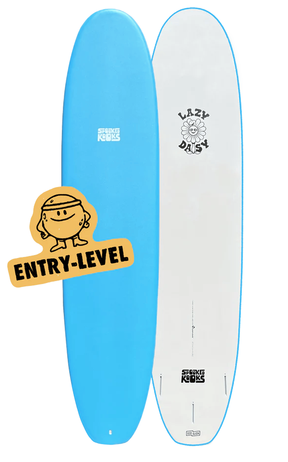 Front and back view of board