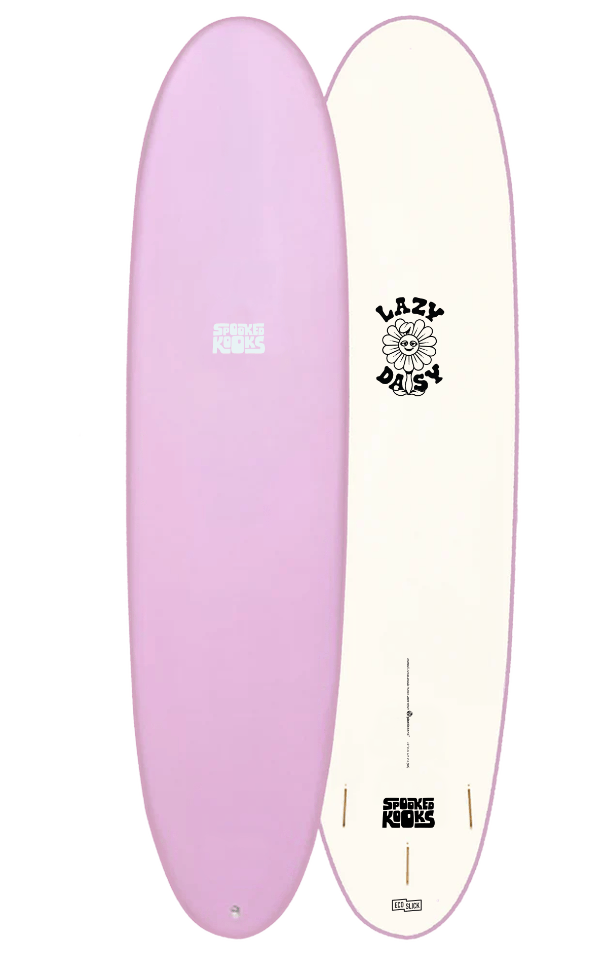 Front and back view of board