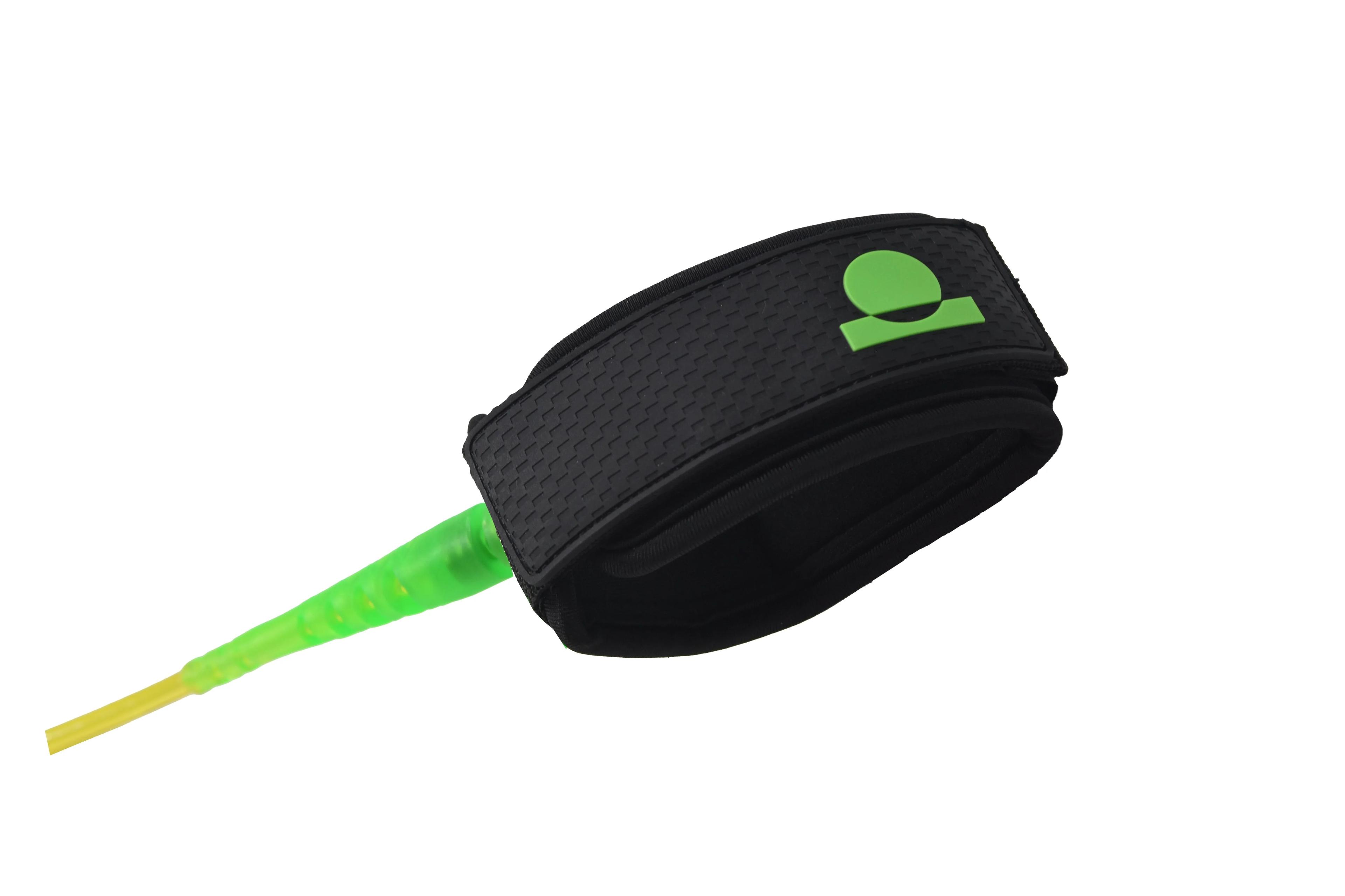 Summer vibes Session 6ft surfboard Leash Leg rope - Green Fluro - Summer vibes