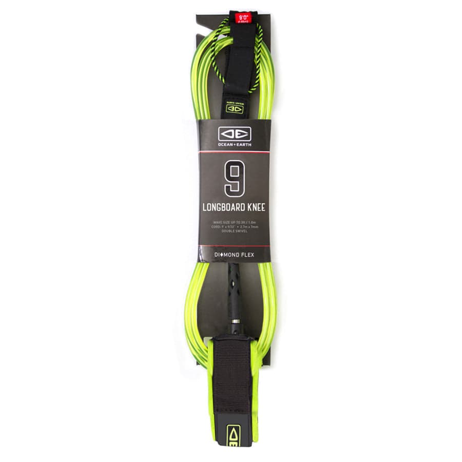 Lime Longboard Knee Leash