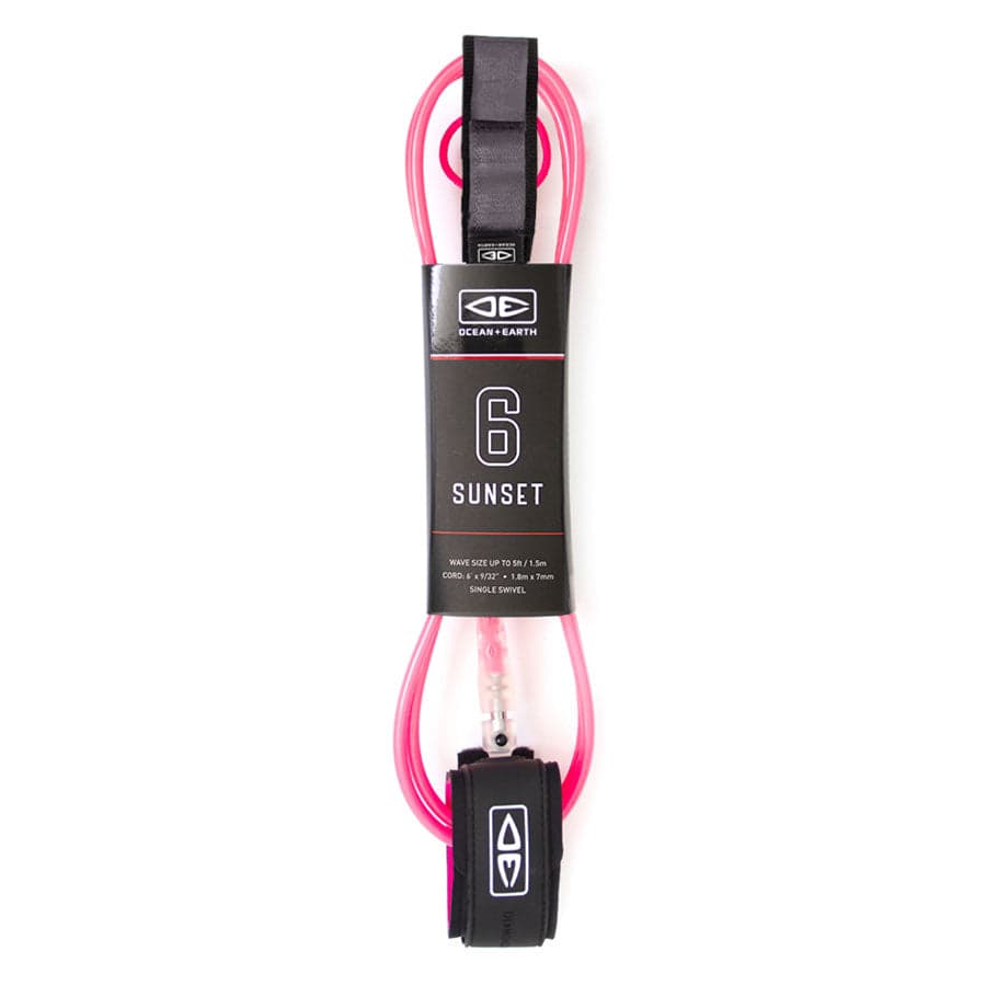 Pink Sunset Leash Packaged