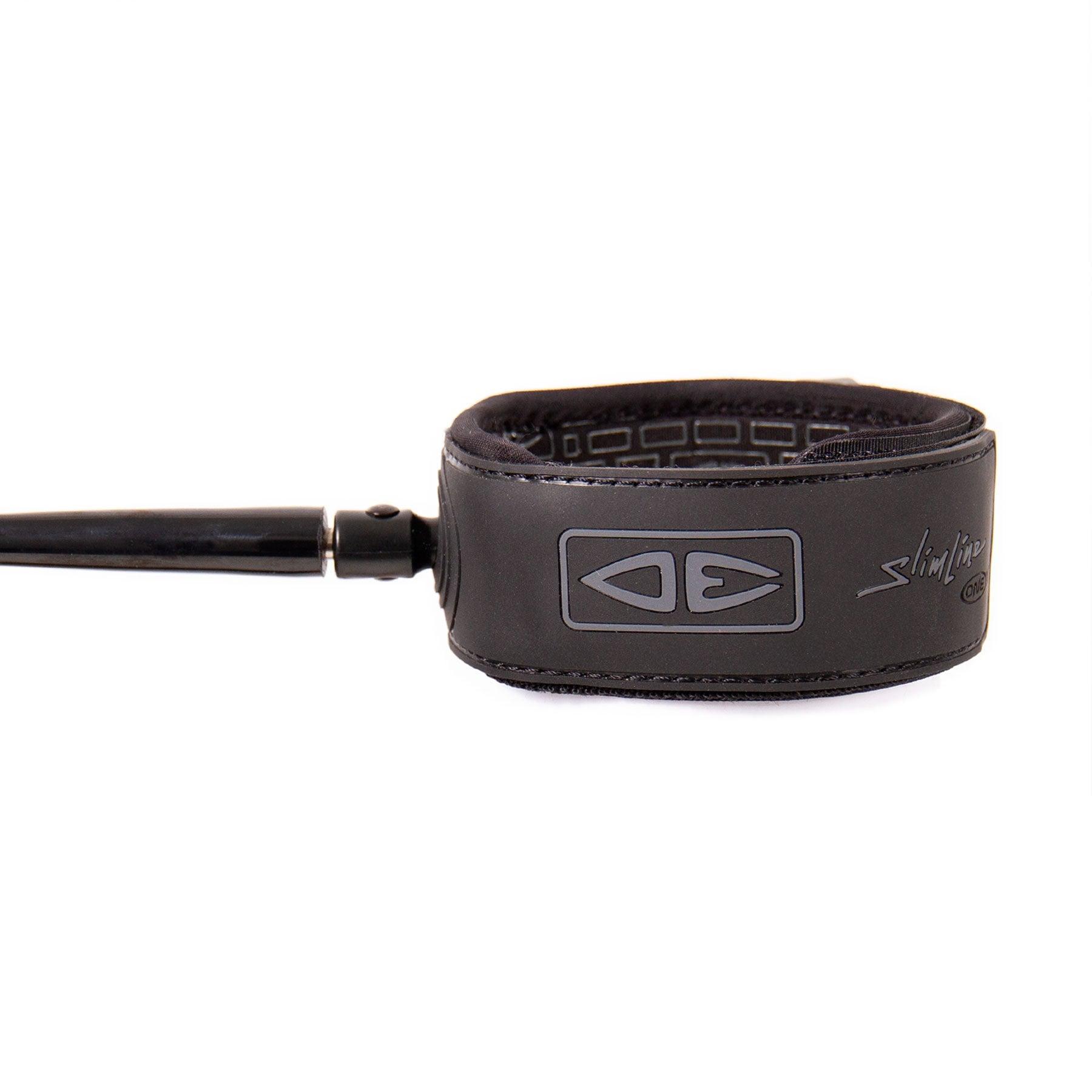 Black Slimline Leash Close-up