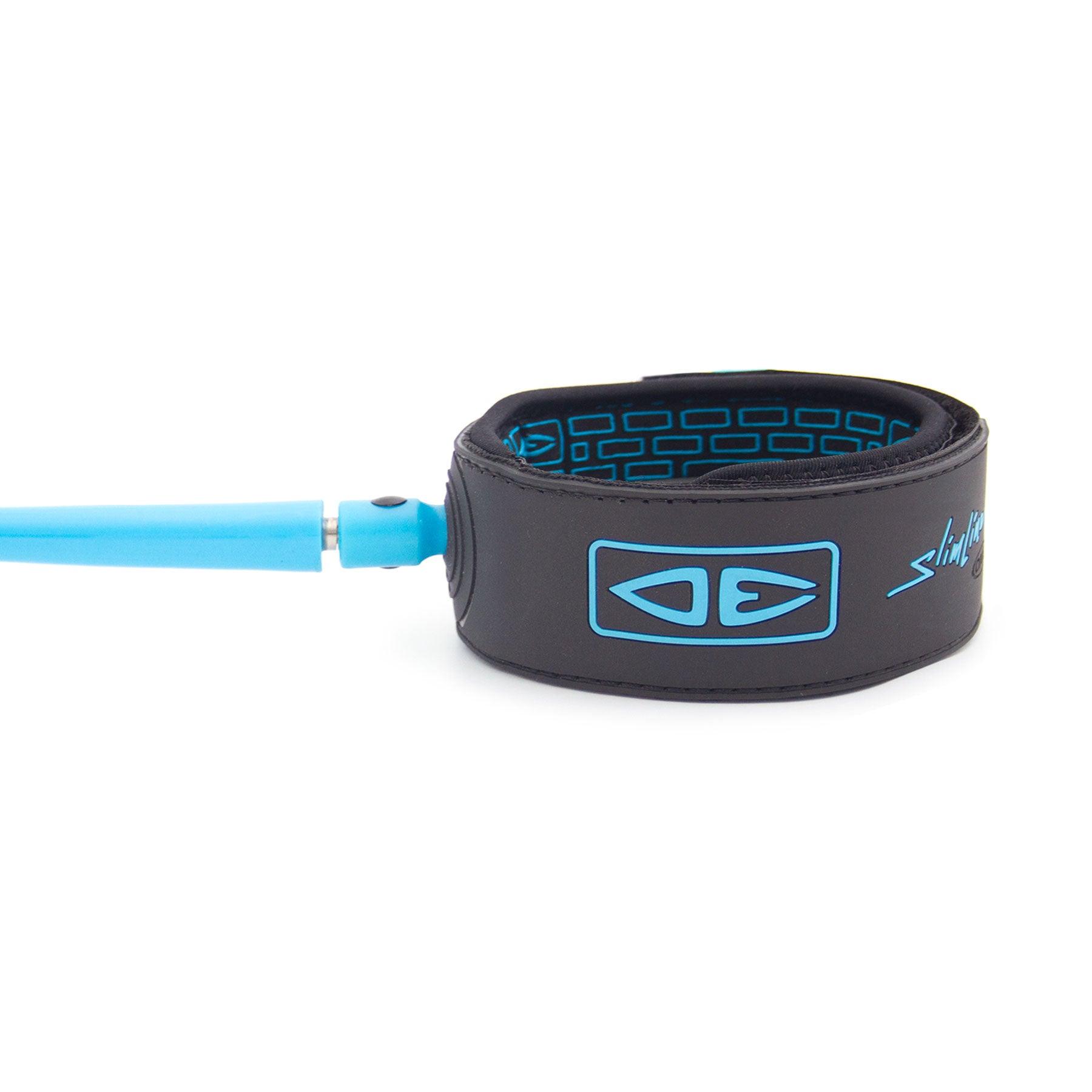Slimline Lightweight Comp 6ft Leash Blue