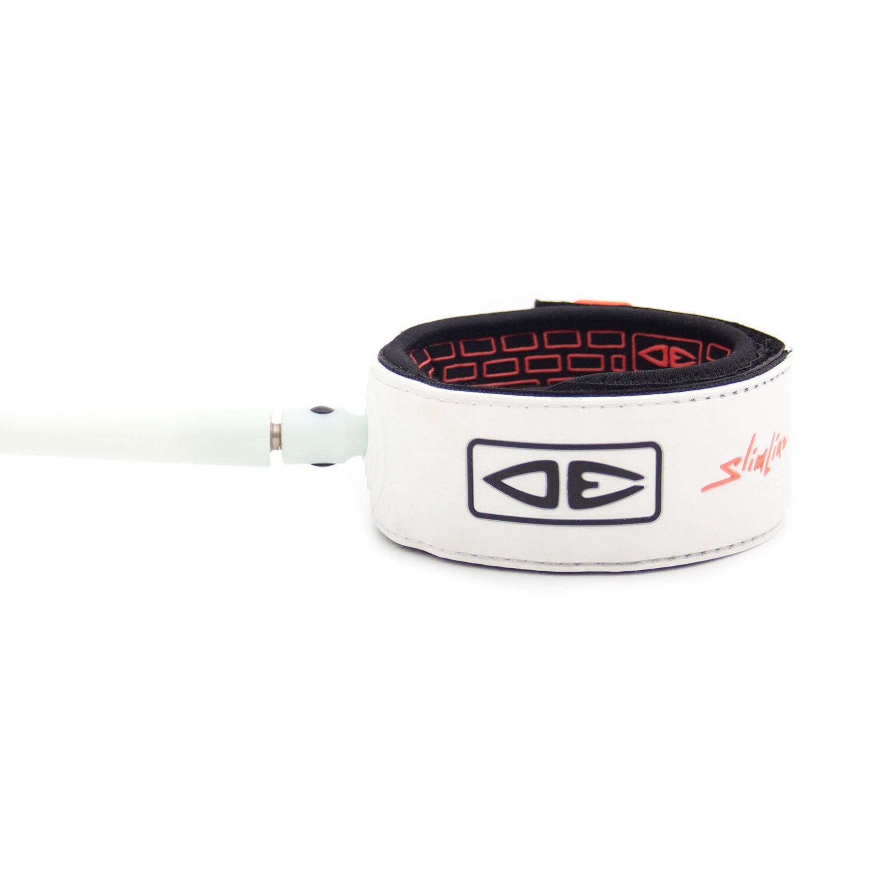 Slimline Lightweight Comp 6ft Leash White