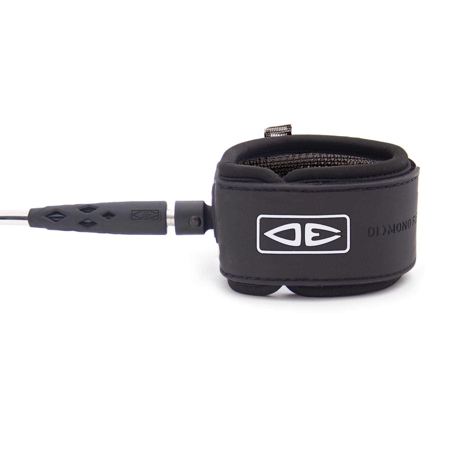 Black leash close-up view