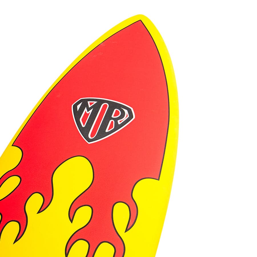 Ocean & Earth | MR Epoxy Twin Fin Softboard 6'0" | Flame