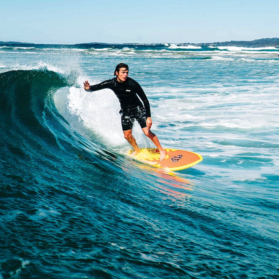 Ocean & Earth | MR Epoxy Twin Fin Softboard 5'9" | Flame22