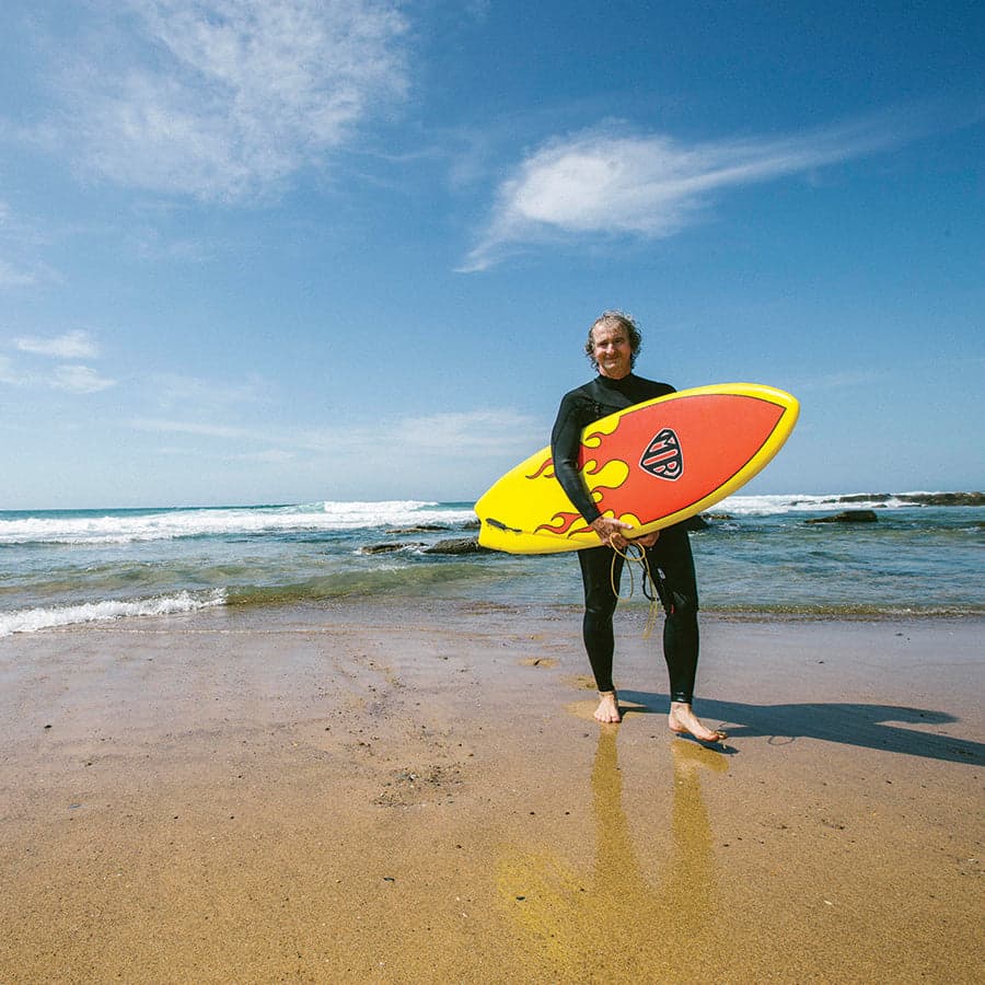 Ocean & Earth | MR Epoxy Twin Fin Softboard 5'6" | Flame22