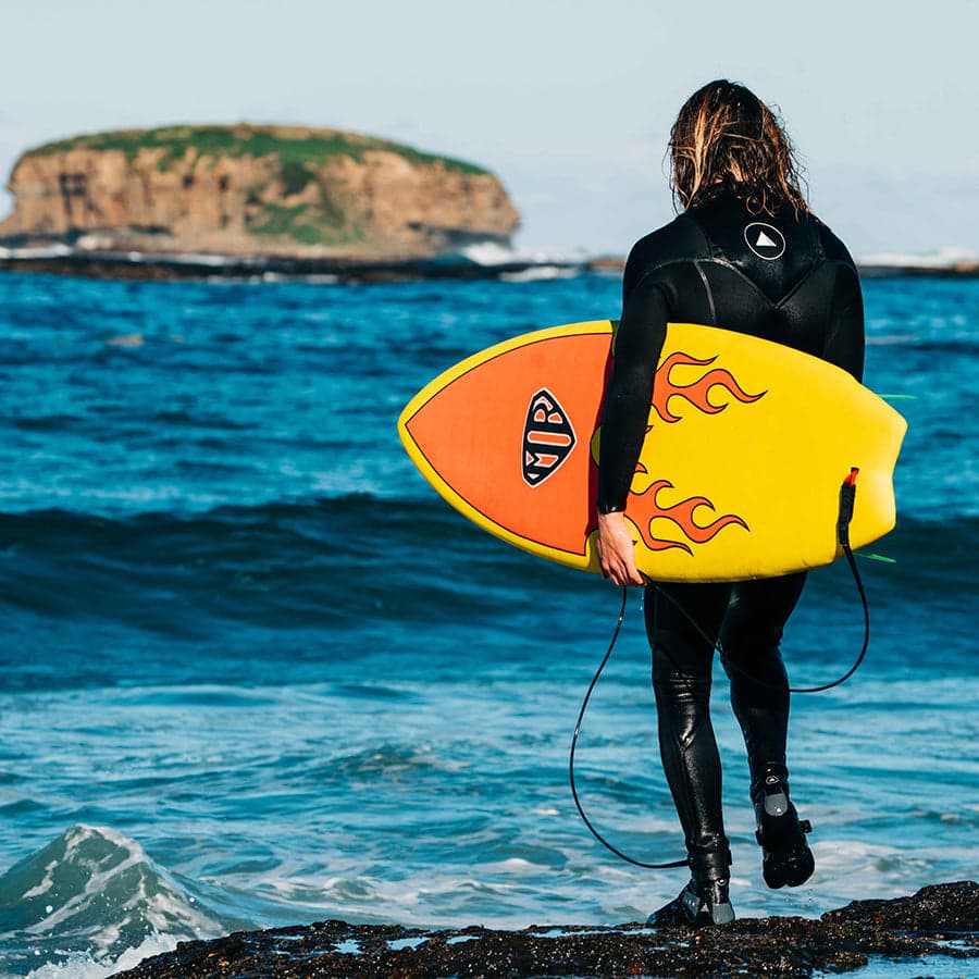 Ocean & Earth | MR Epoxy Twin Fin Softboard 5'9" | Pastel Blue